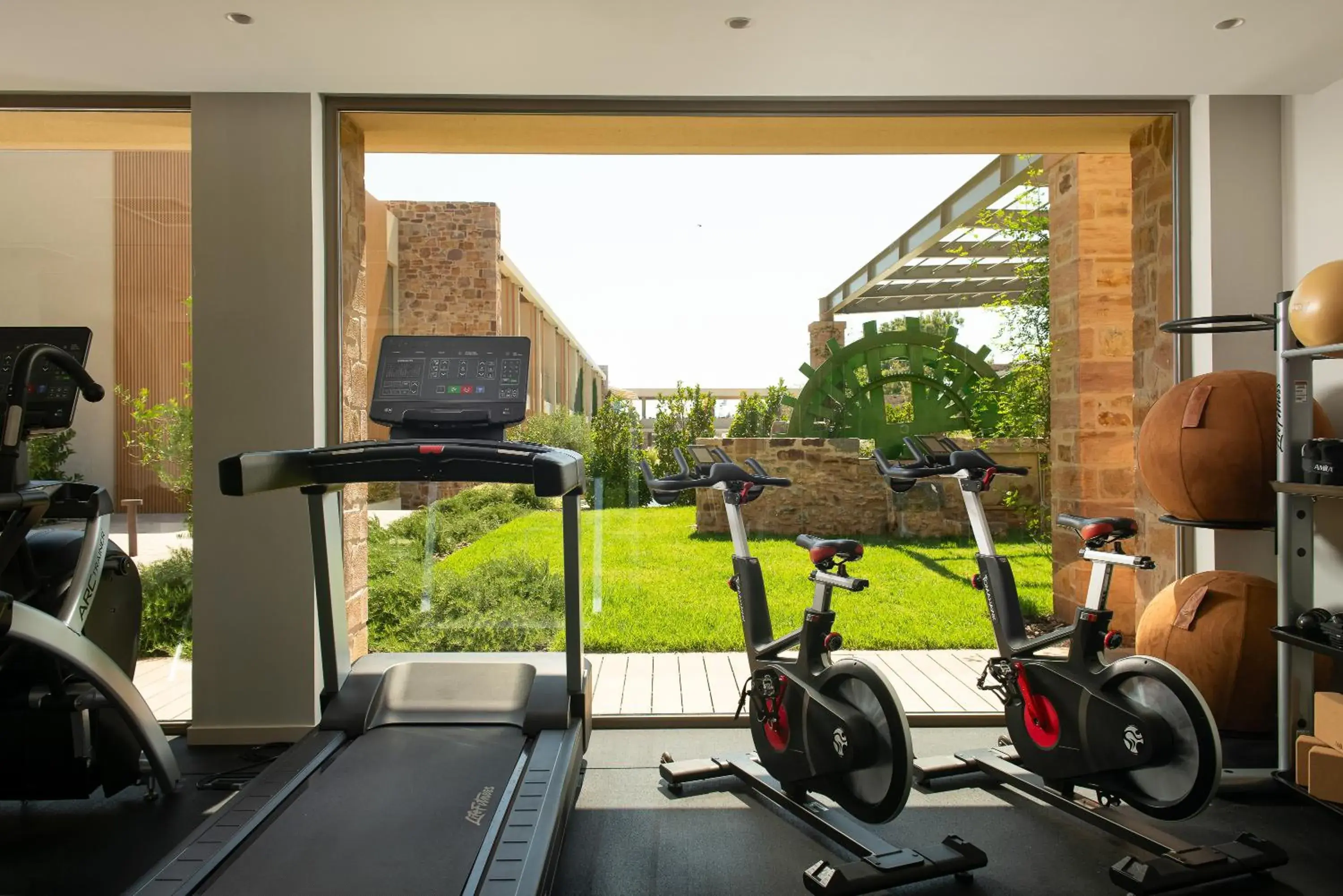Fitness centre/facilities in Royal Pearl Island Chios Hotel and Spa Fitness centre/facilities in Royal Pearl Island Chios Hotel and Spa