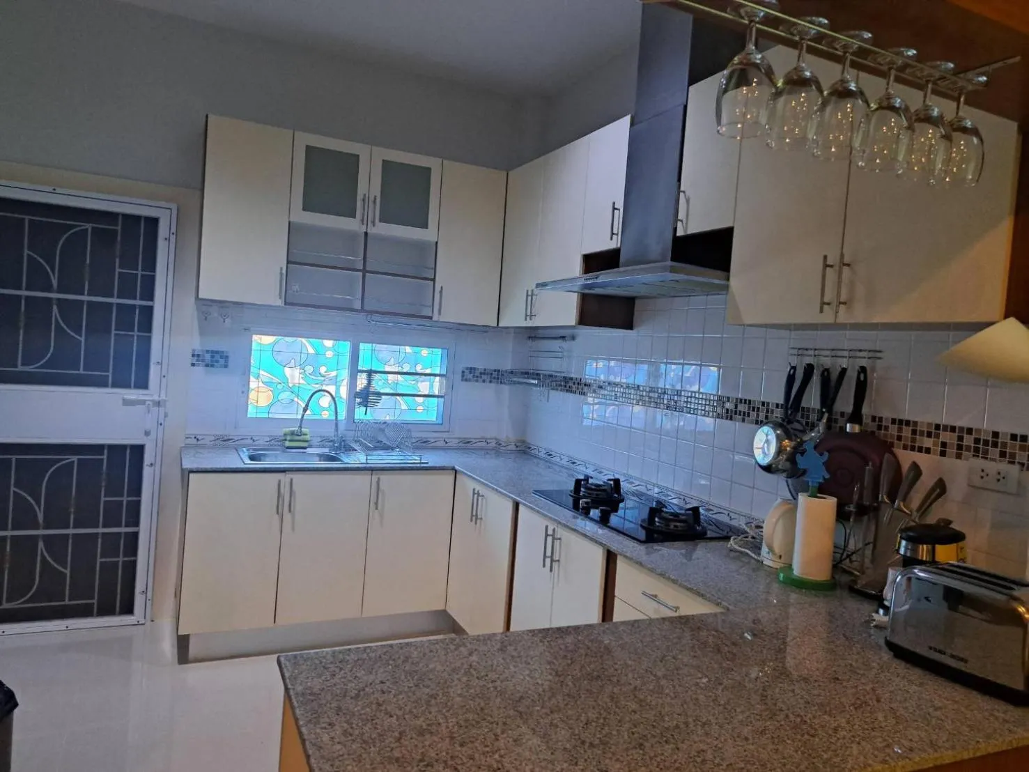 Kitchen or kitchenette in Jacuzzi Pool Villa