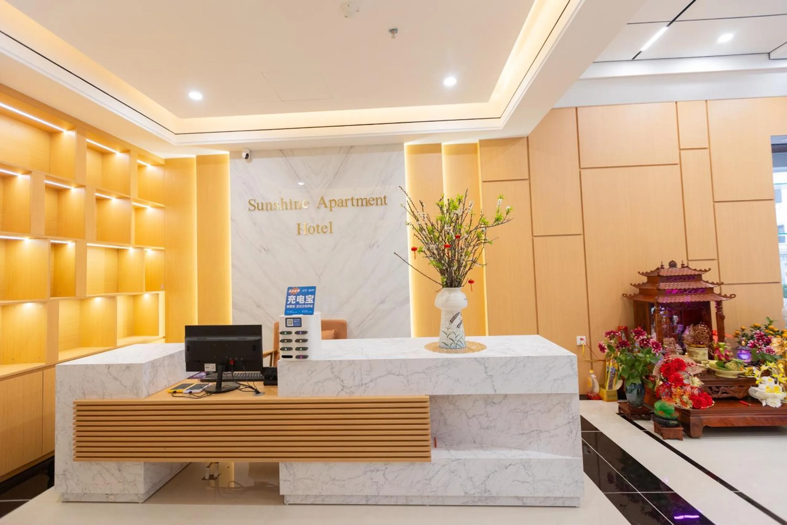 Lobby or reception in Sunshine Apartment Hotel