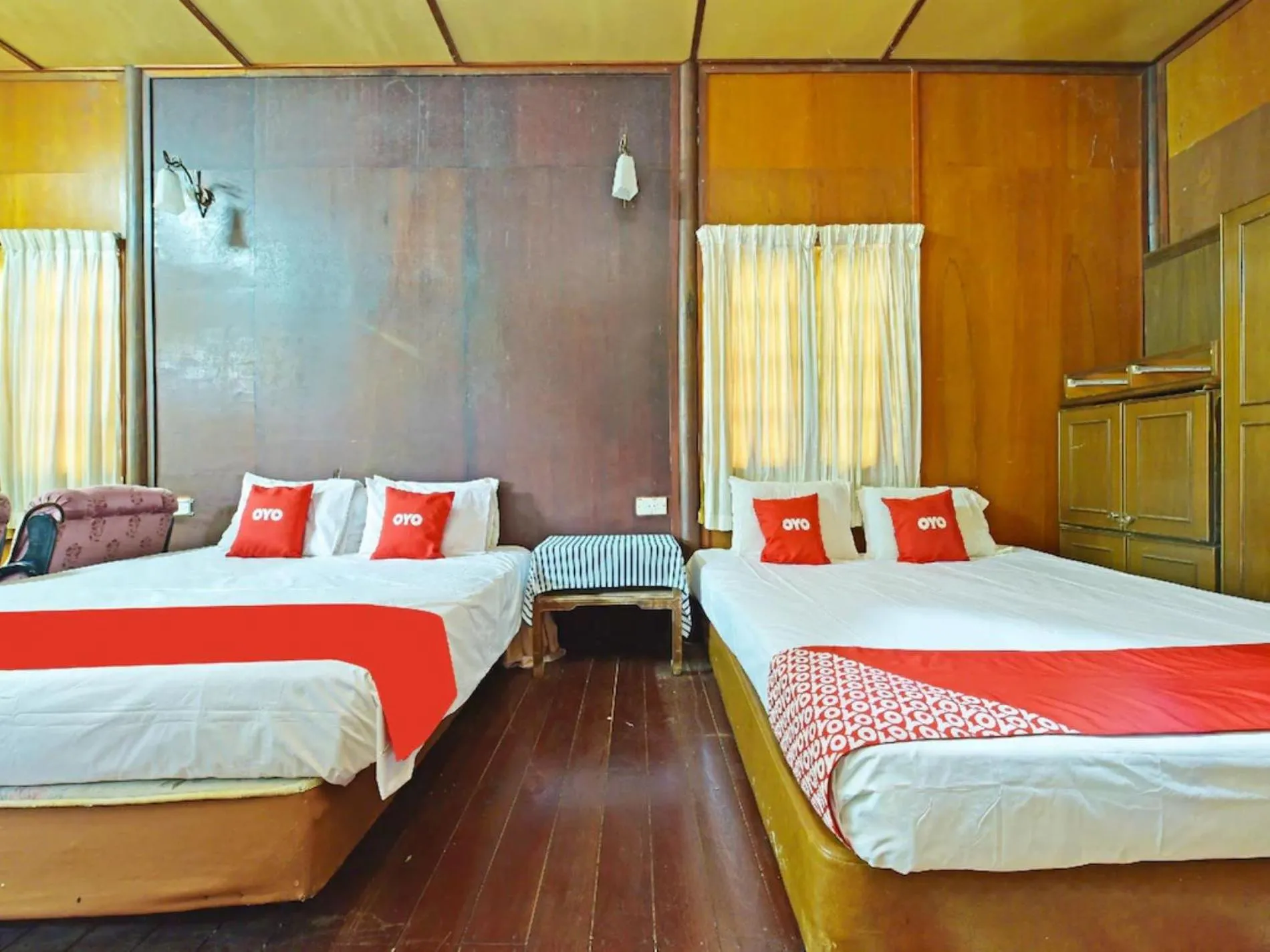 Bed in Pelangi Beach Resort