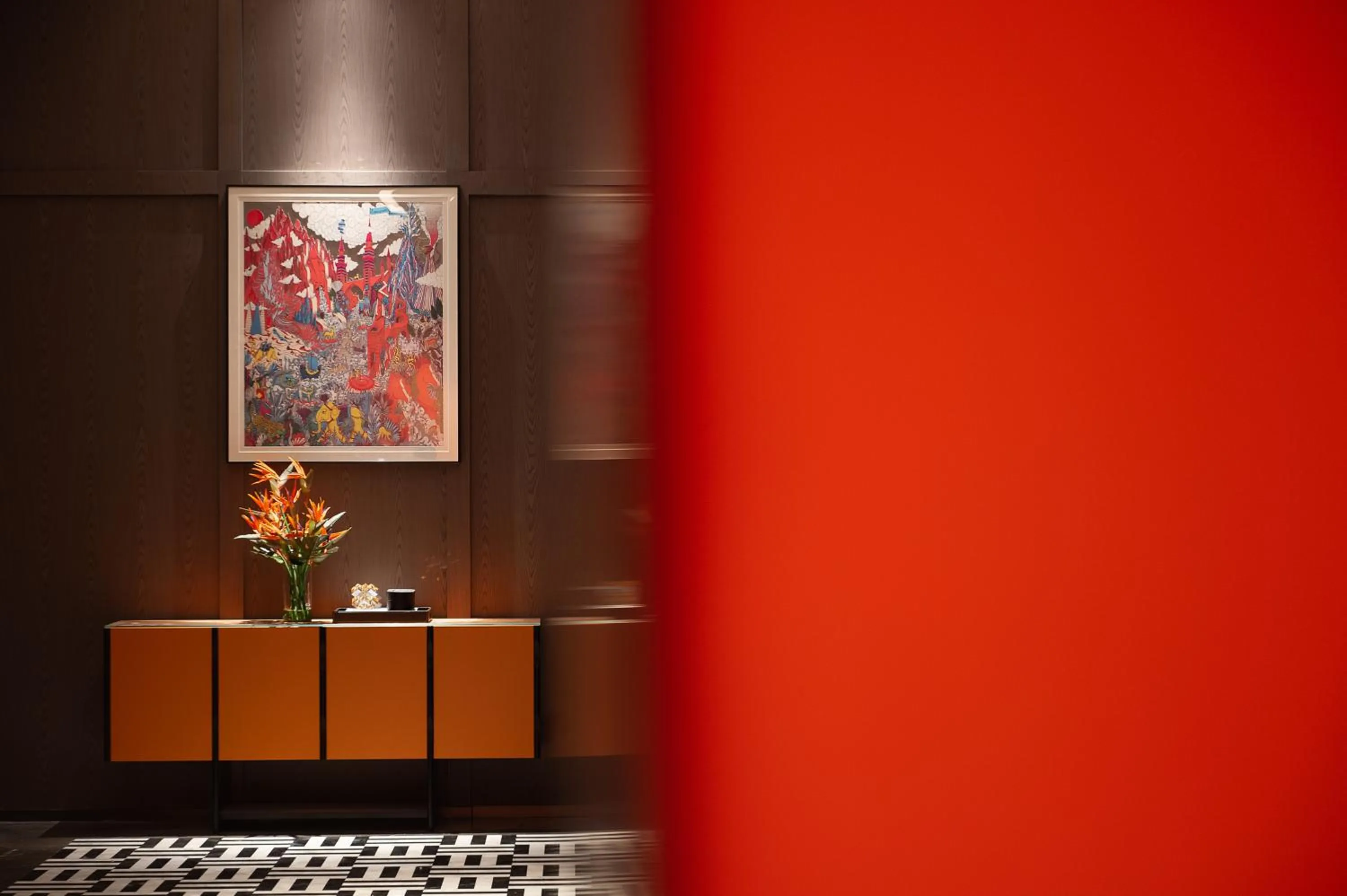 Decorative detail in Hampton by Hilton Foshan Shunde Beijiao