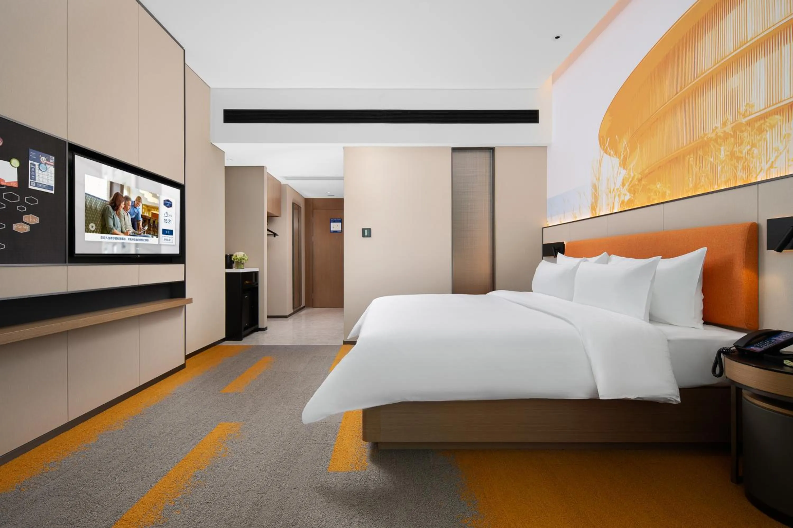 Photo of the whole room, Bed in Hampton by Hilton Foshan Shunde Beijiao