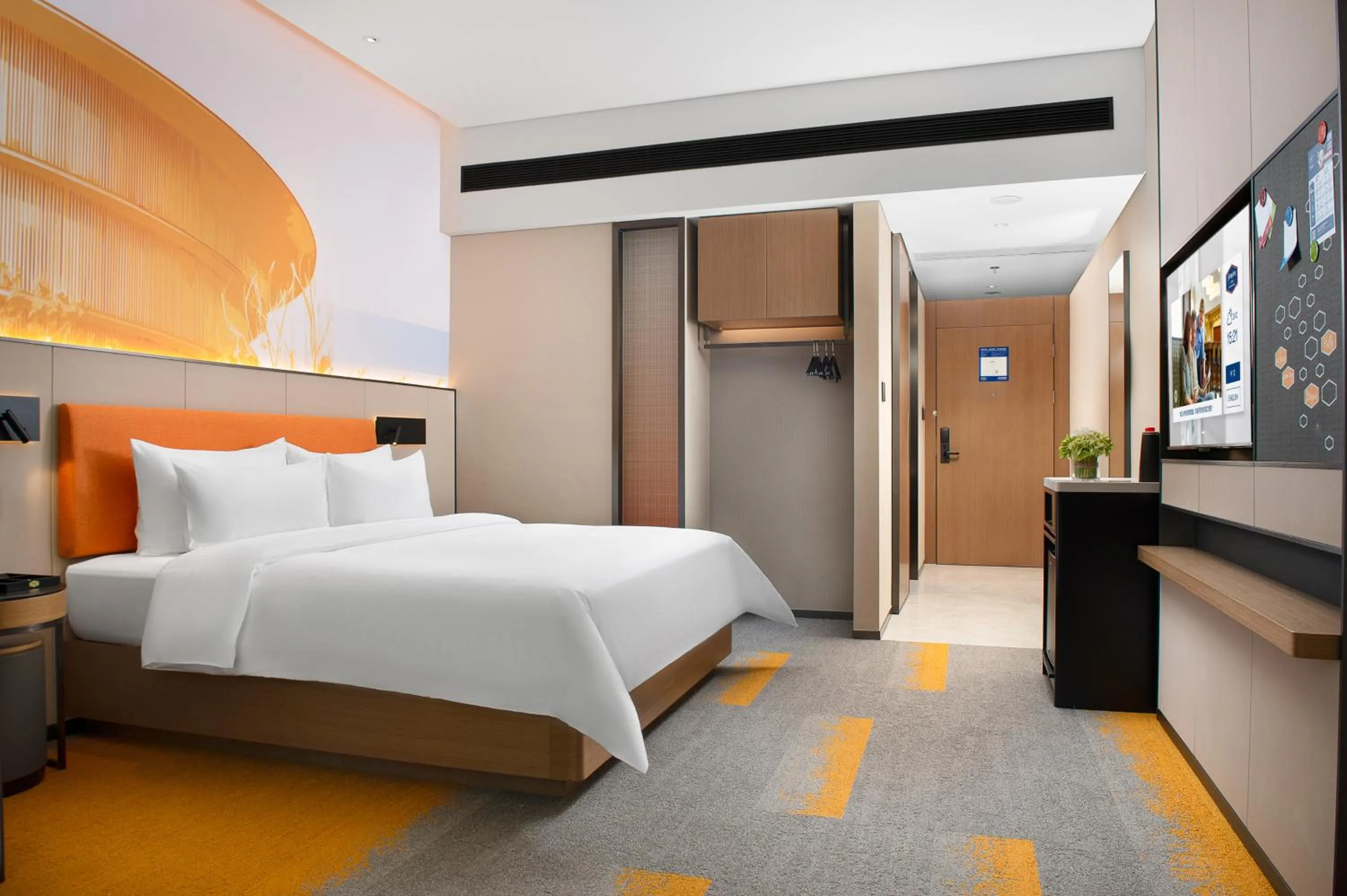 Photo of the whole room, Bed in Hampton by Hilton Foshan Shunde Beijiao