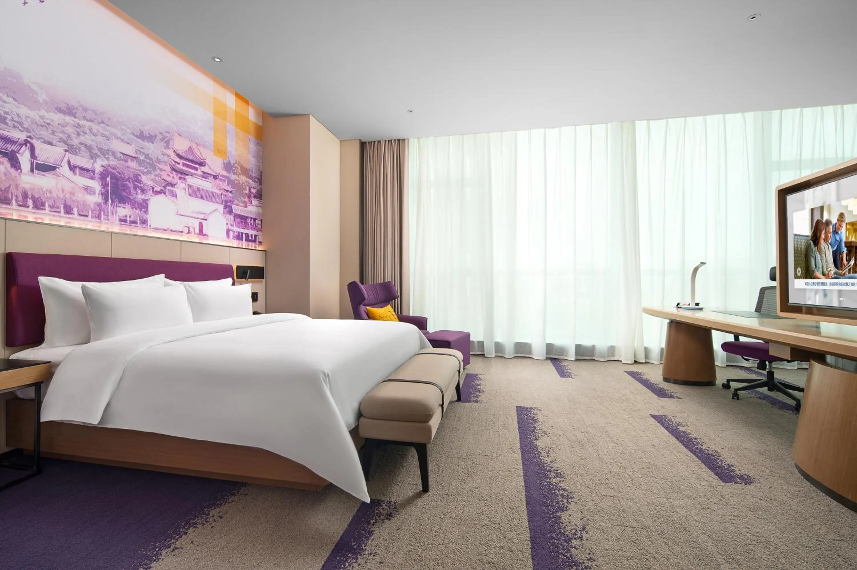 Photo of the whole room, Bed in Hampton by Hilton Foshan Shunde Beijiao