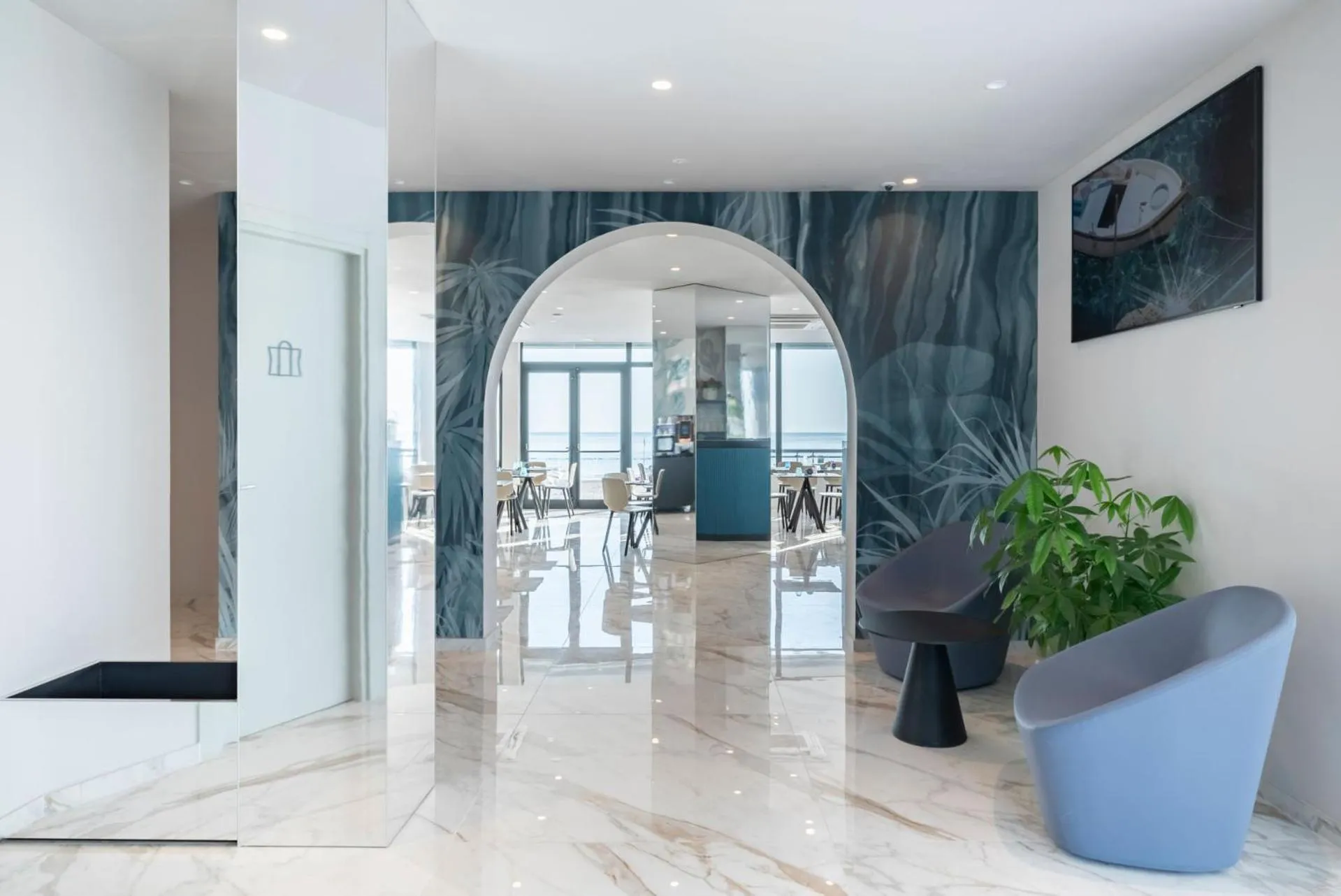 Lobby or reception in Hotel Playa Suite