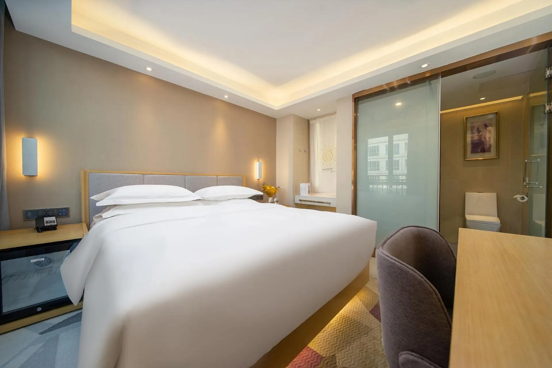 Bed in Guangzhou Baiyun Airport Yunzhi Hotel near Terminal One - Complimentary Shuttle Bus between hotel to Canton Fair Complex during Canton Fair