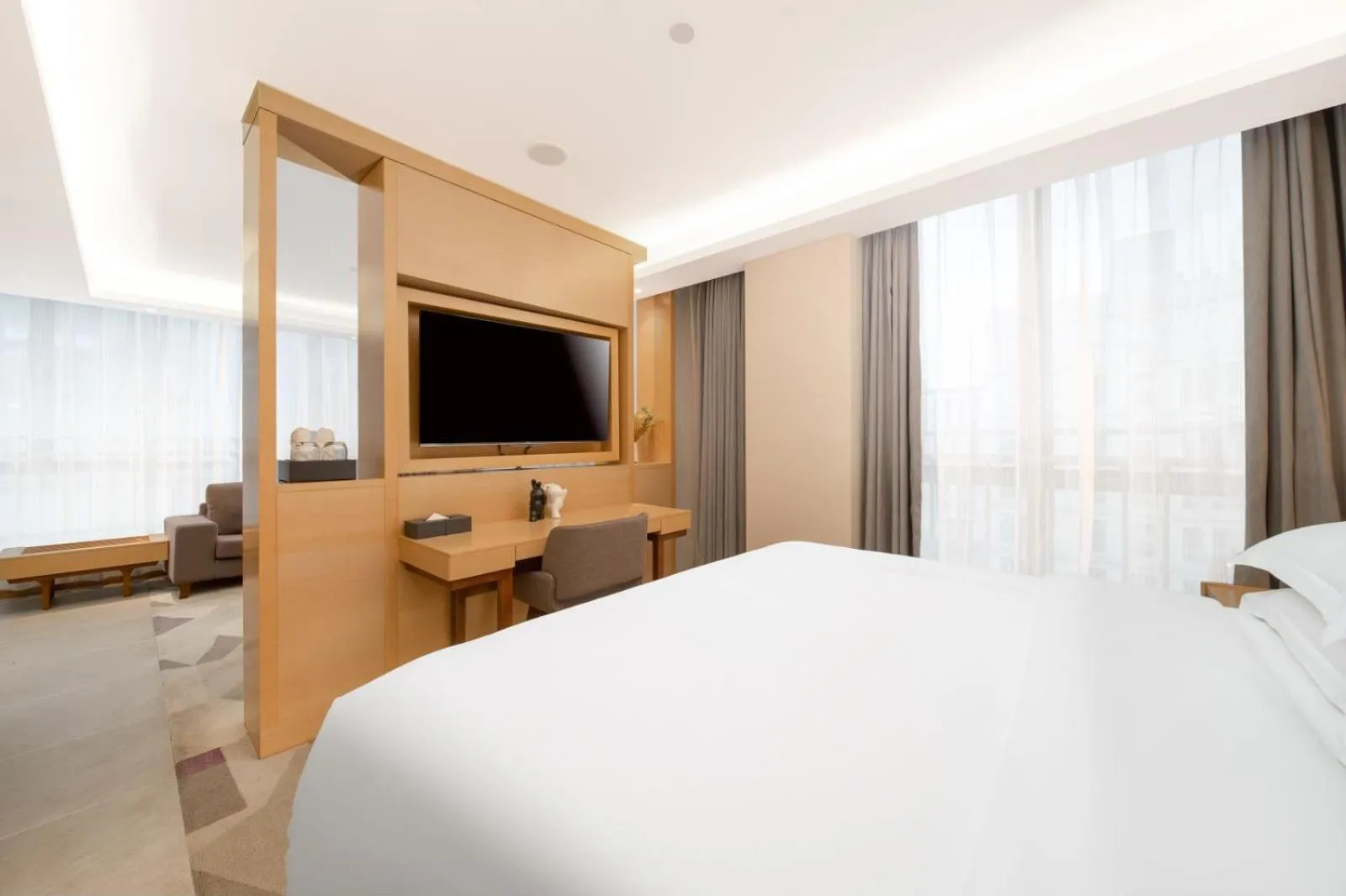 Bed in Guangzhou Baiyun Airport Yunzhi Hotel near Terminal One - Complimentary Shuttle Bus between hotel to Canton Fair Complex during Canton Fair