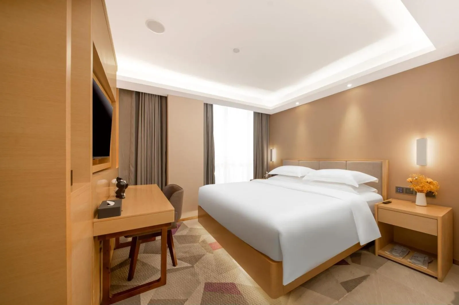 Bed in Guangzhou Baiyun Airport Yunzhi Hotel near Terminal One - Complimentary Shuttle Bus between hotel to Canton Fair Complex during Canton Fair