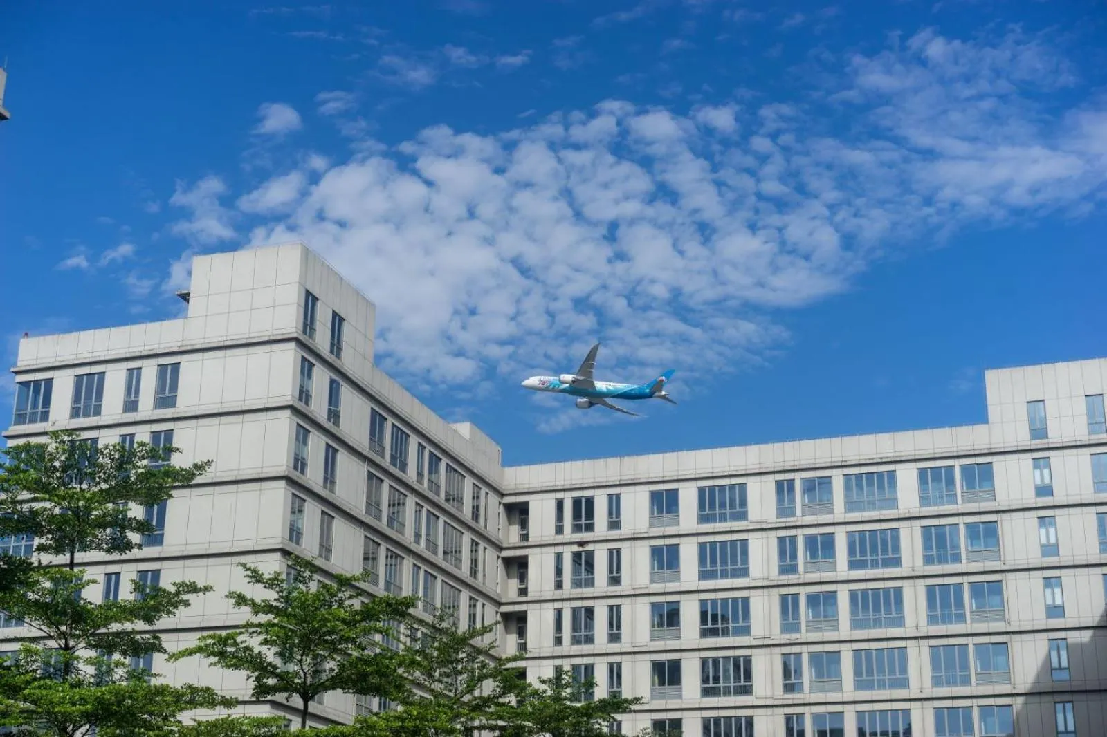 View (from property/room) in Guangzhou Baiyun Airport Yunzhi Hotel near Terminal One - Complimentary Shuttle Bus between hotel to Canton Fair Complex during Canton Fair