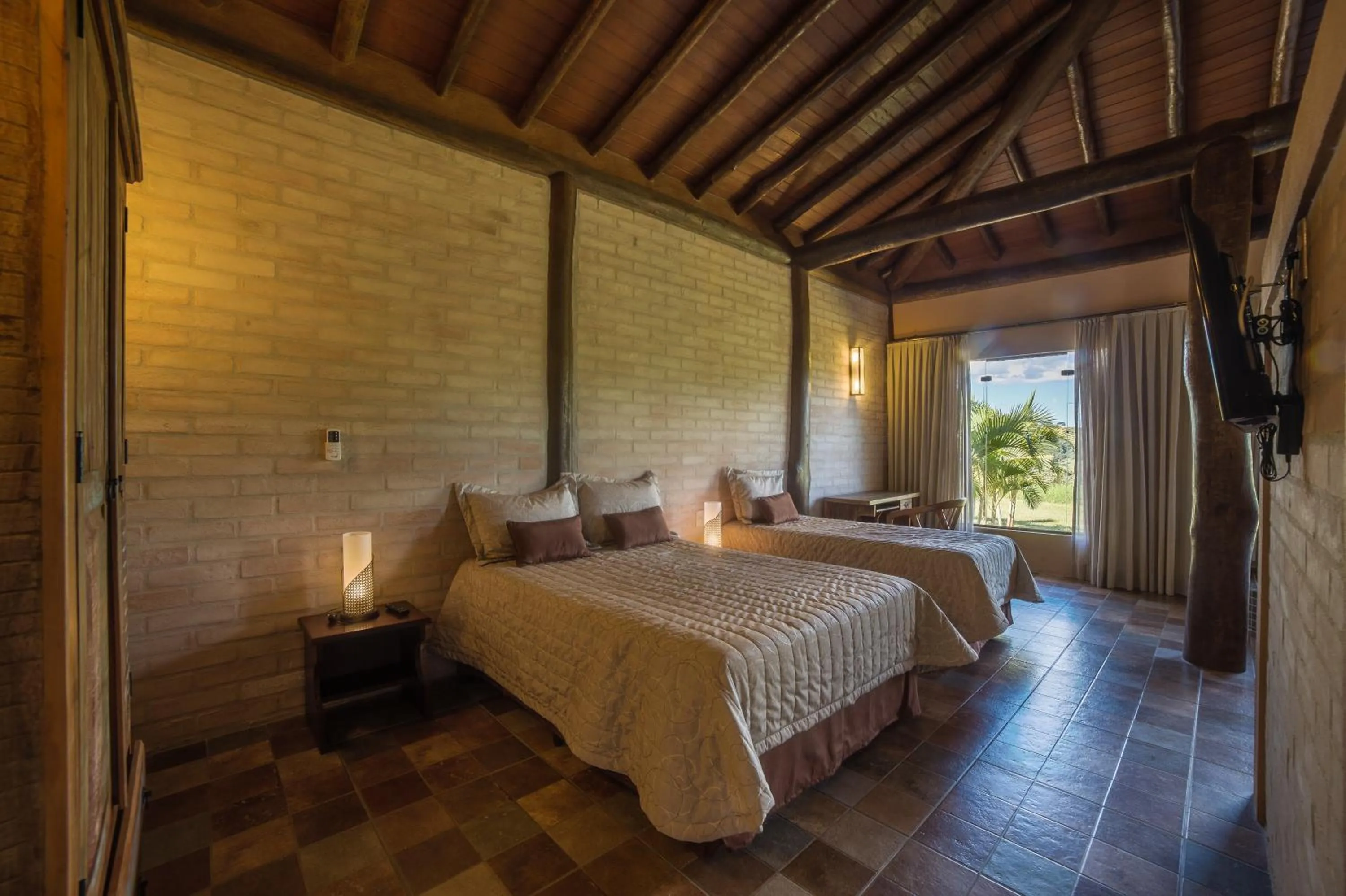 Bedroom, Bed in Hotel Estância Atibainha - Resort & Convention