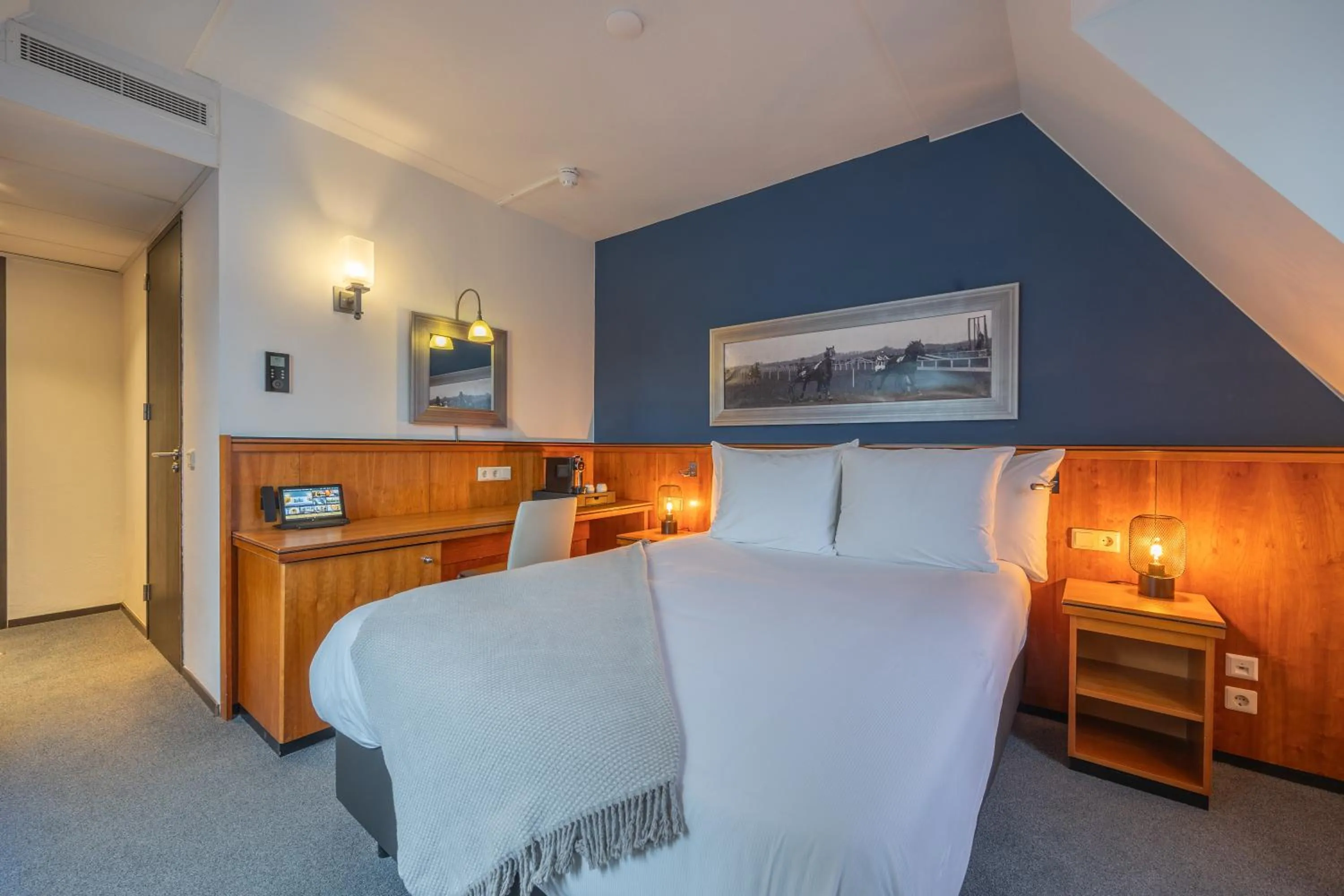 Bed in Van der Valk hotel Den Haag Wassenaar