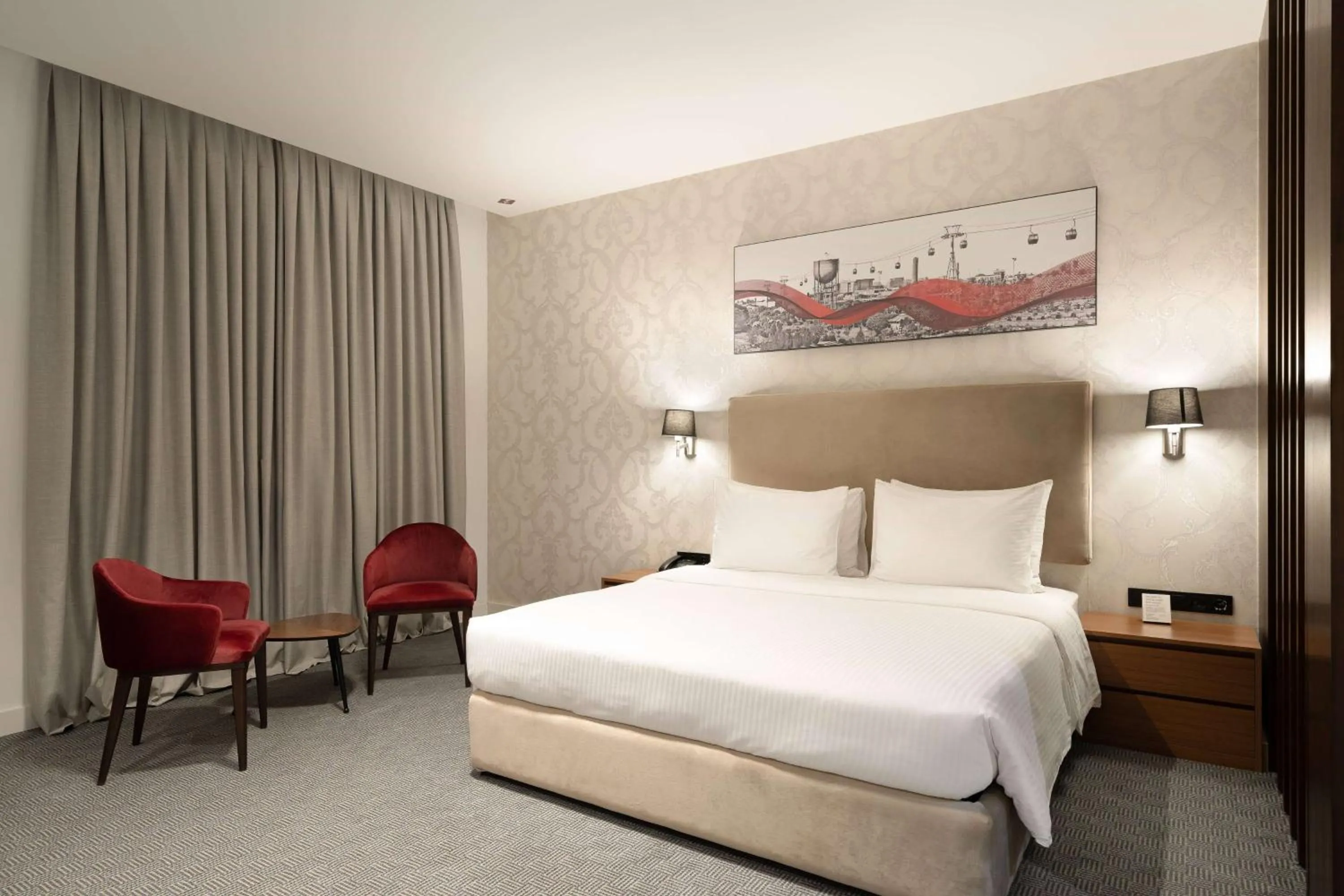 Photo of the whole room, Bed in Ramada Hotel & Suites by Wyndham Erbil 32 Park