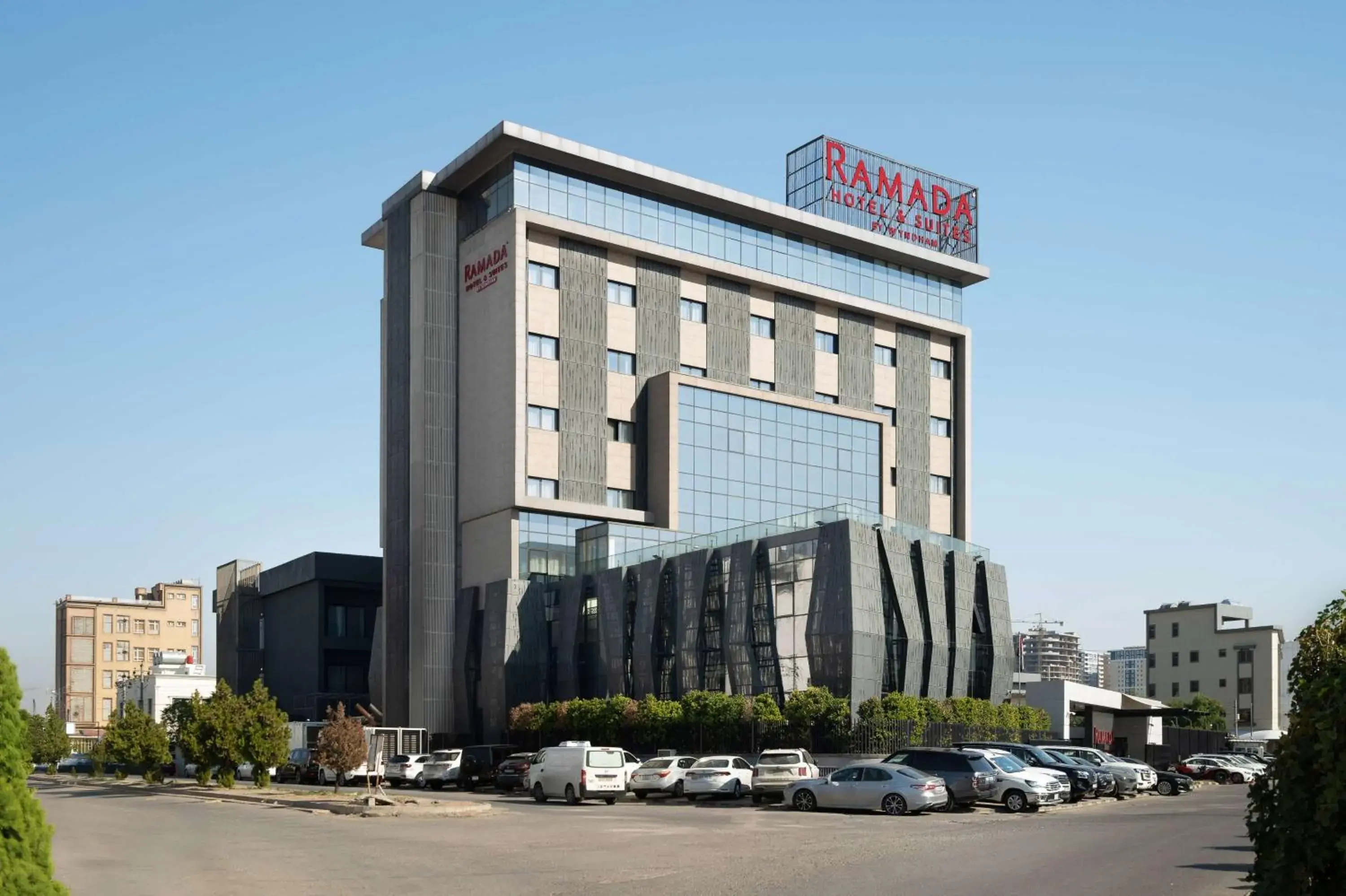 Property building in Ramada Hotel & Suites by Wyndham Erbil 32 Park Property building in Ramada Hotel & Suites by Wyndham Erbil 32 Park