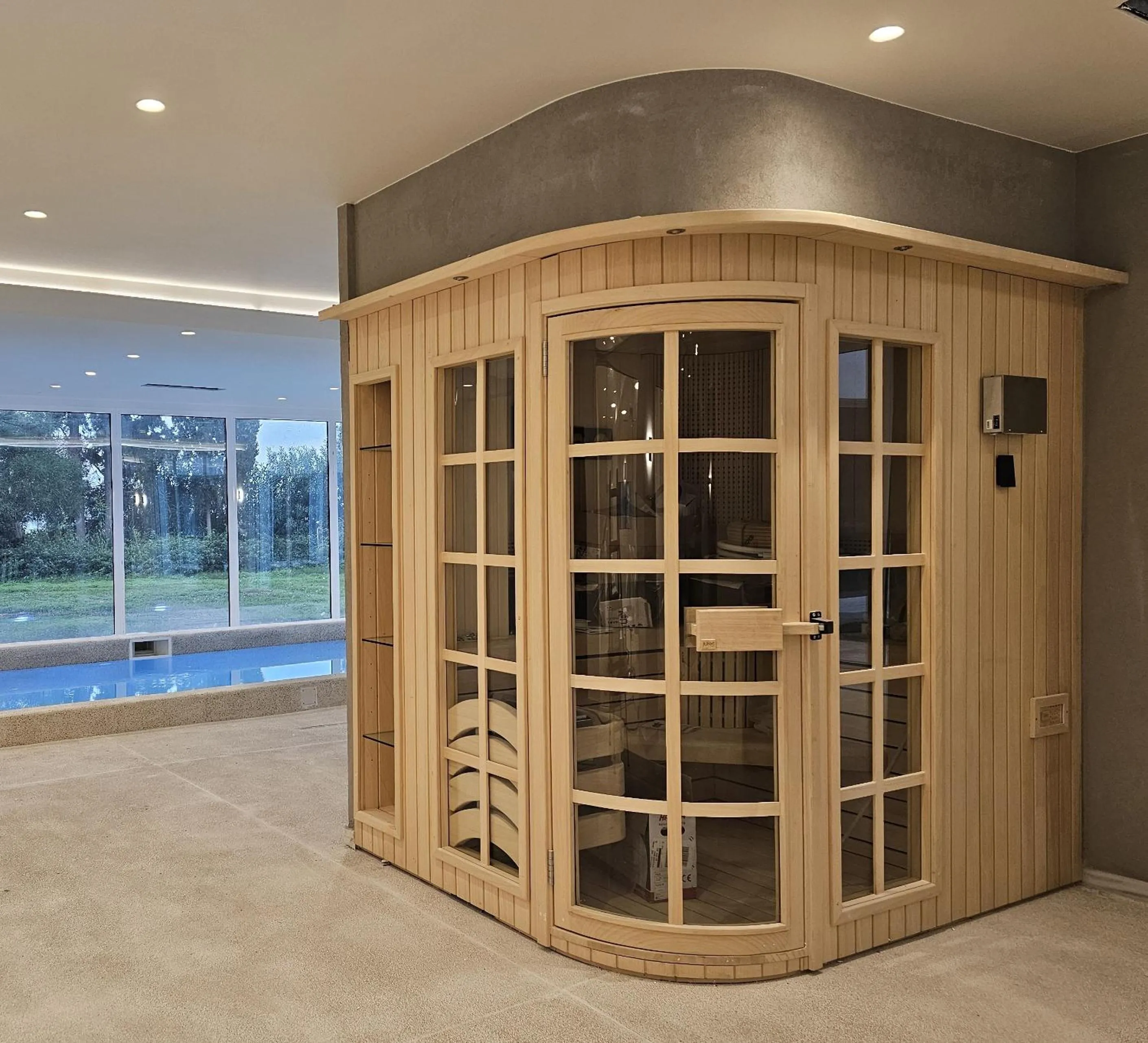 Sauna in O Paradise beach Resort and Spa