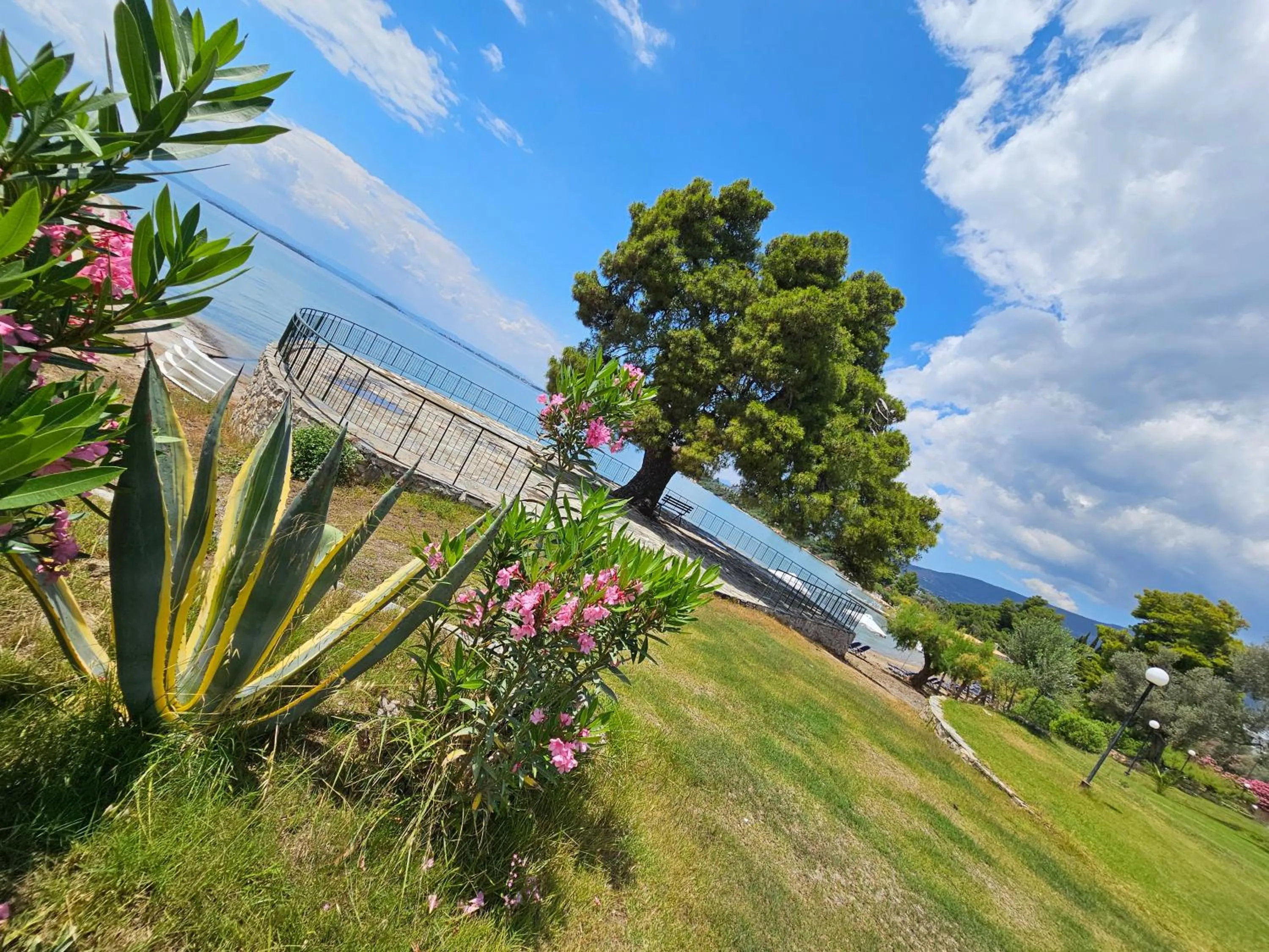 Beach in O Paradise beach Resort and Spa