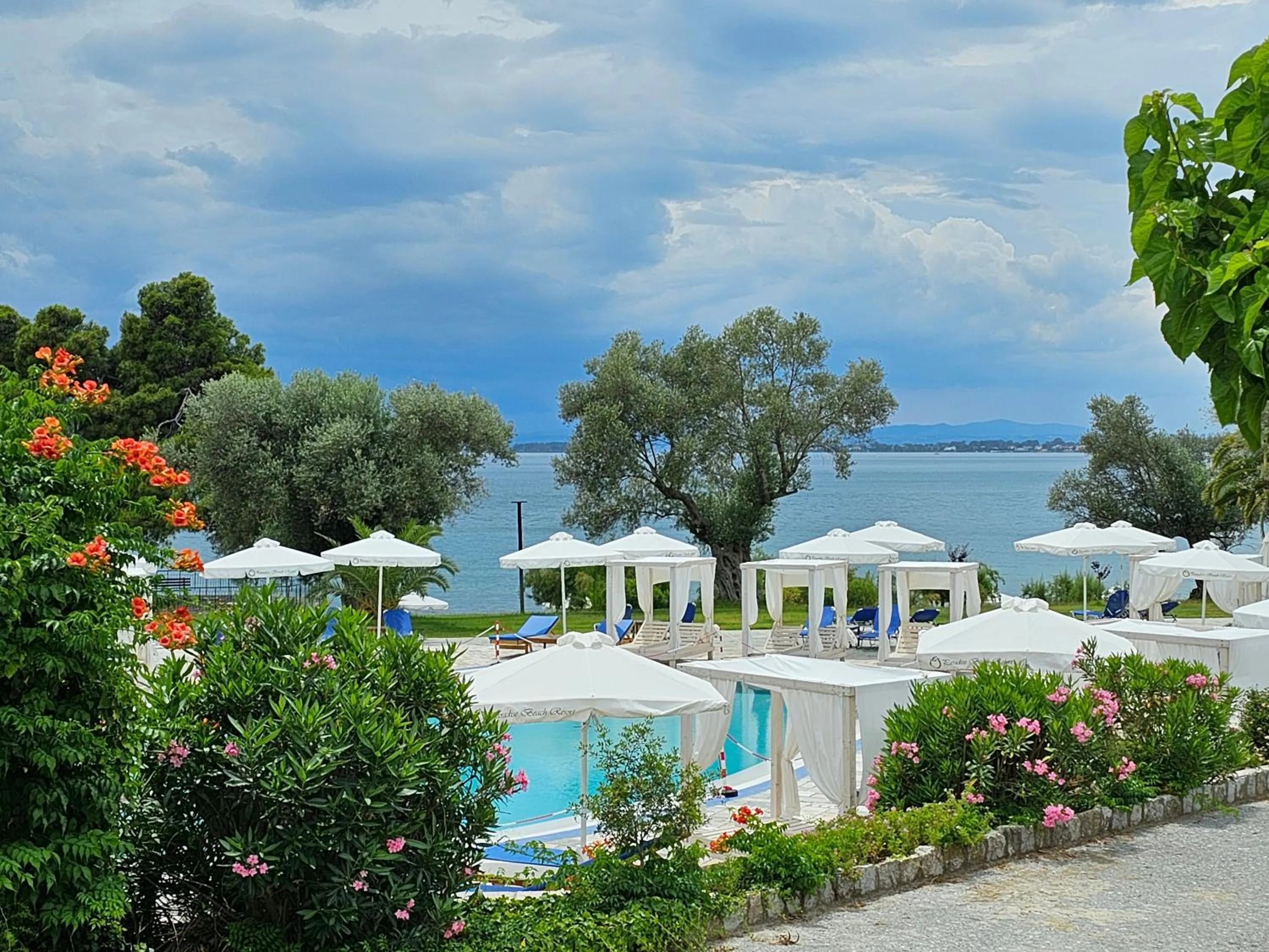 Natural landscape in O Paradise beach Resort and Spa