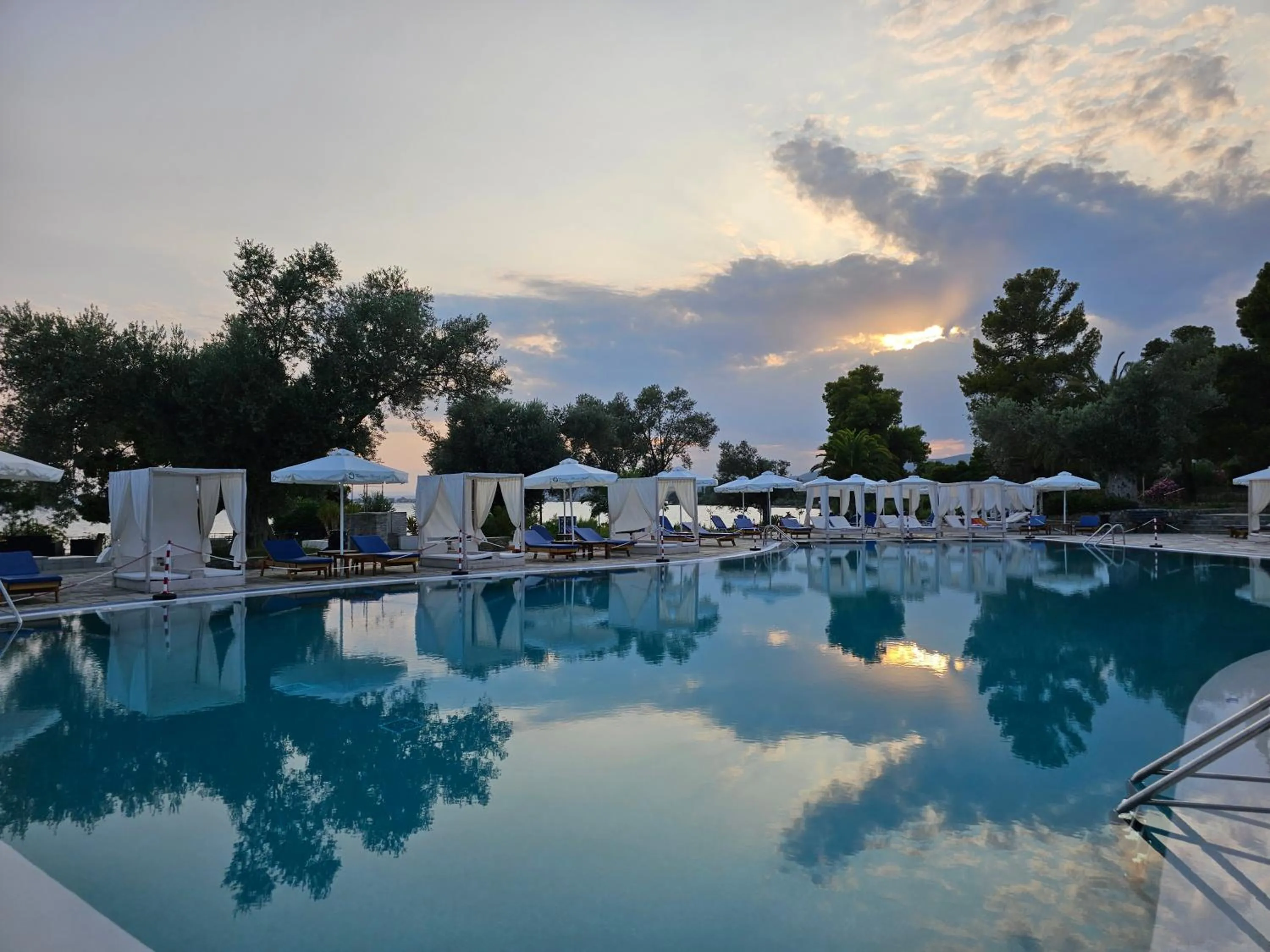 Pool view in O Paradise beach Resort and Spa