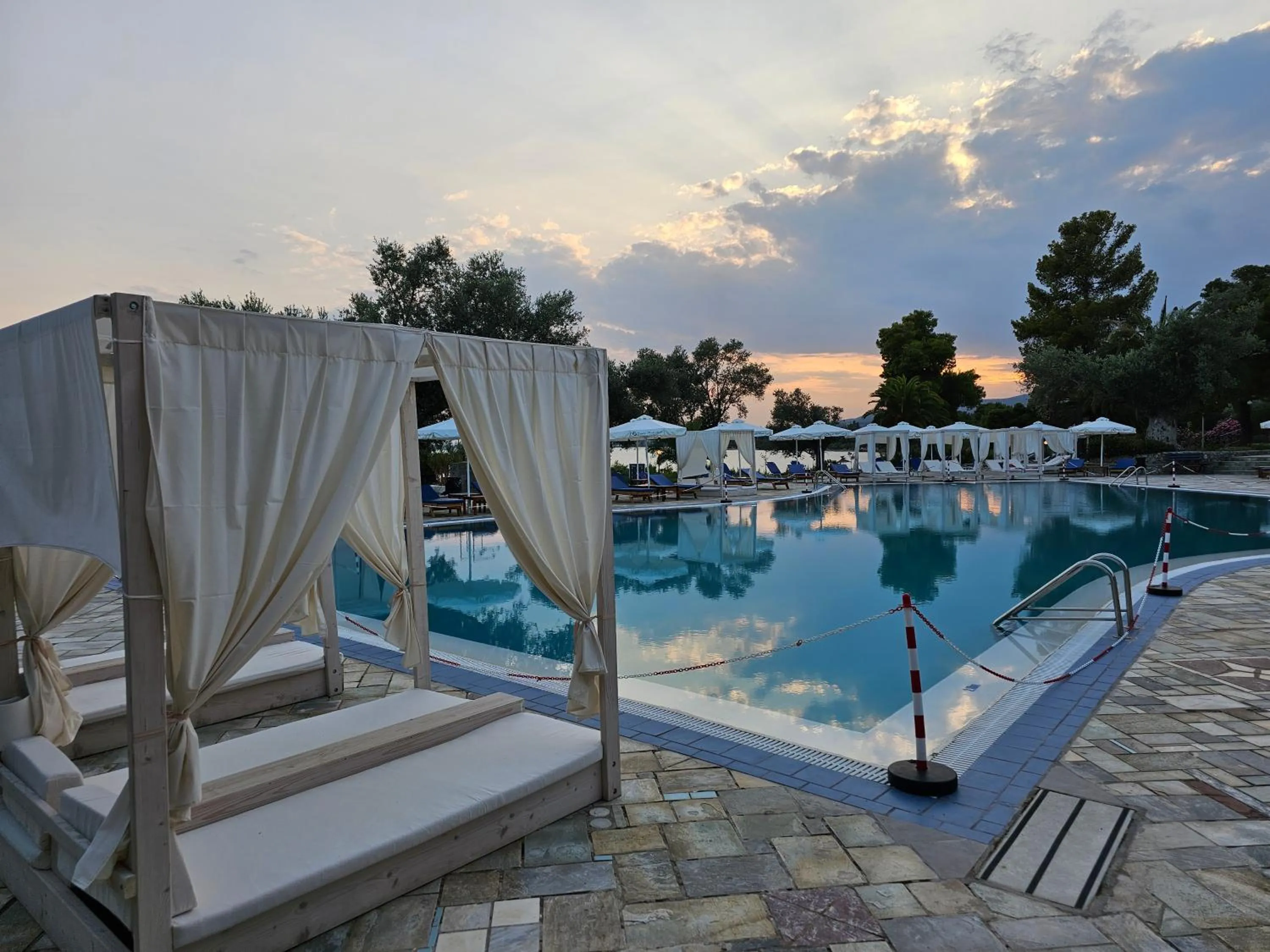 Pool view in O Paradise beach Resort and Spa