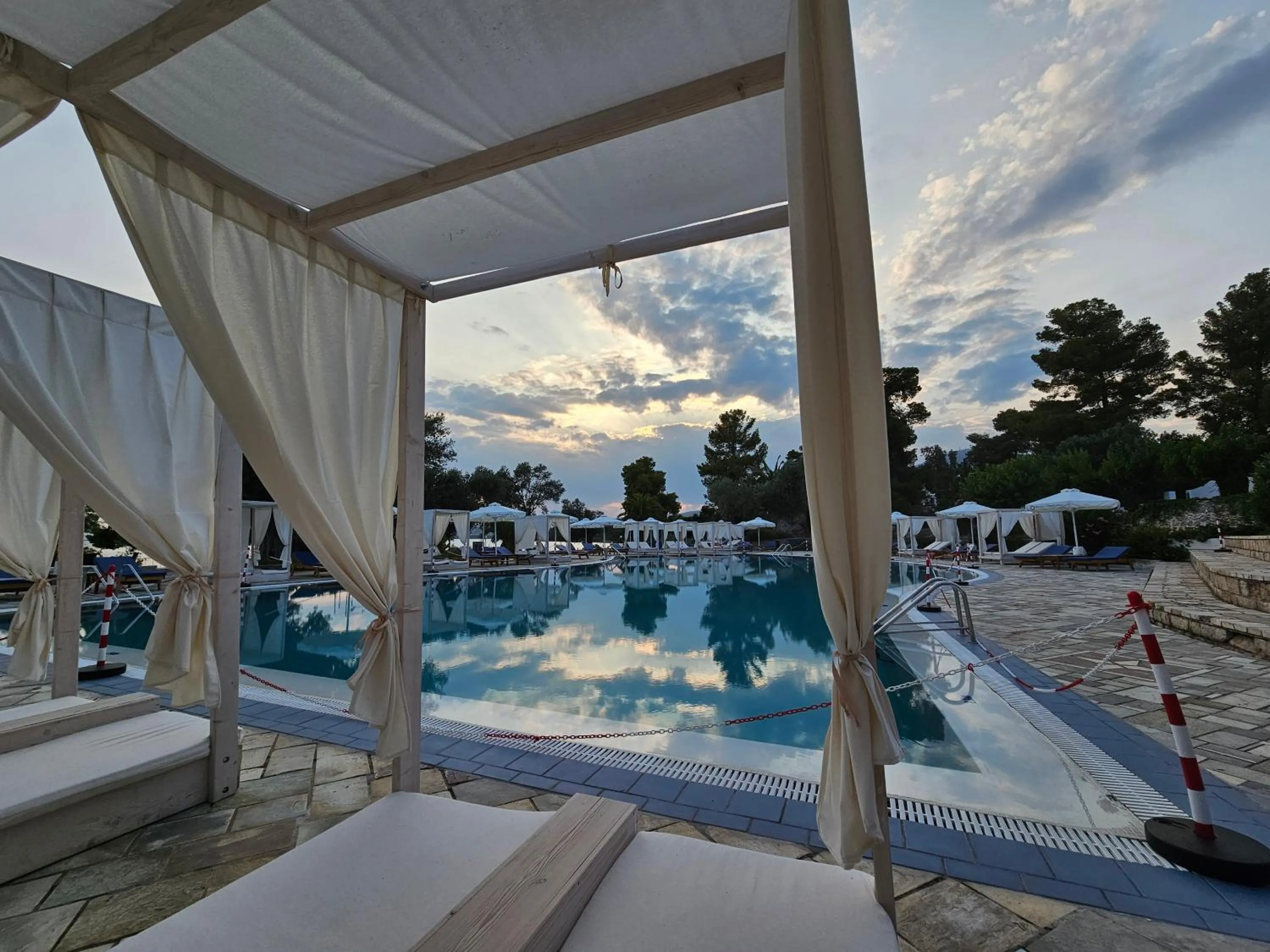 Pool view in O Paradise beach Resort and Spa