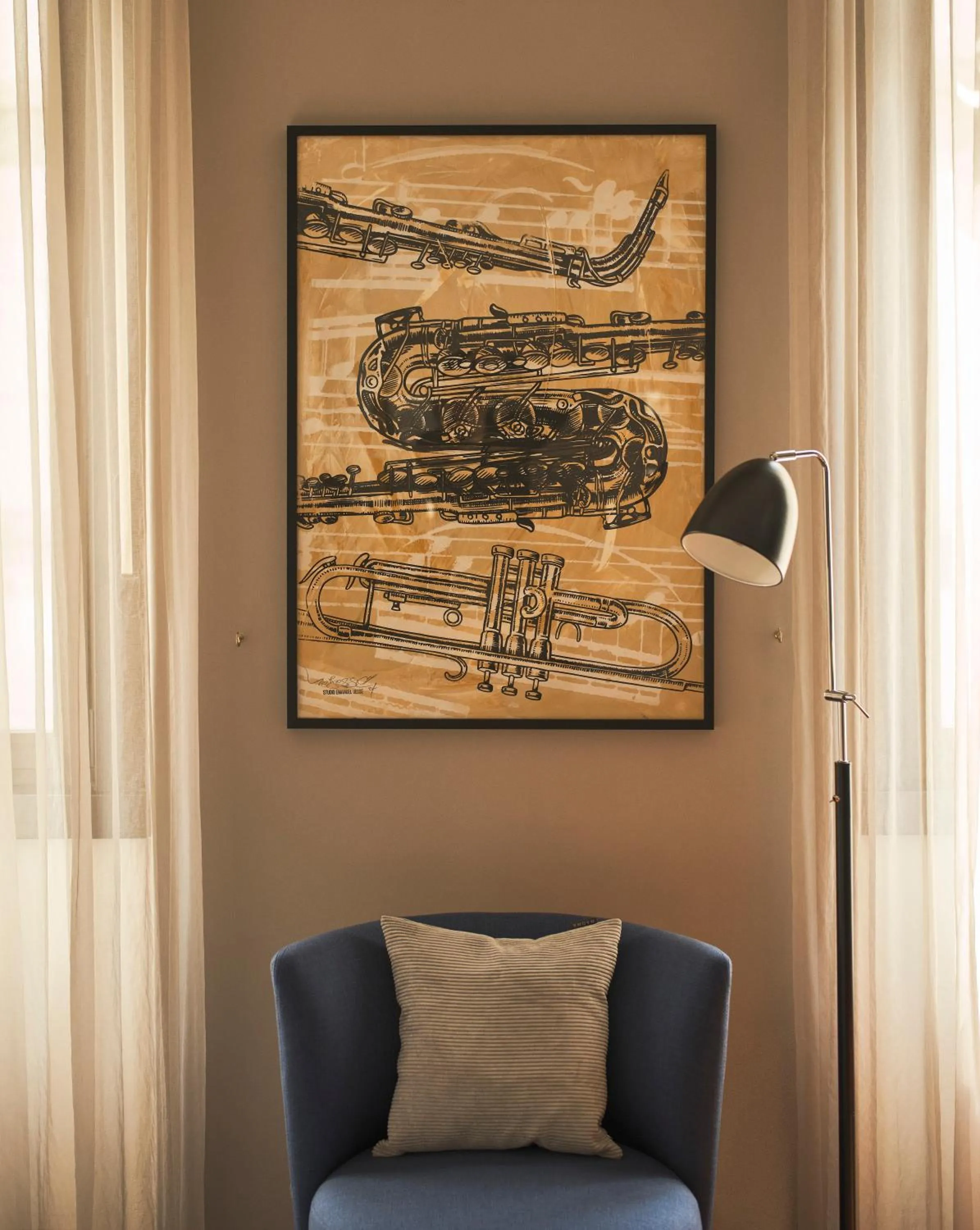 Decorative detail in URBANAUTS BELETAGES Sonata