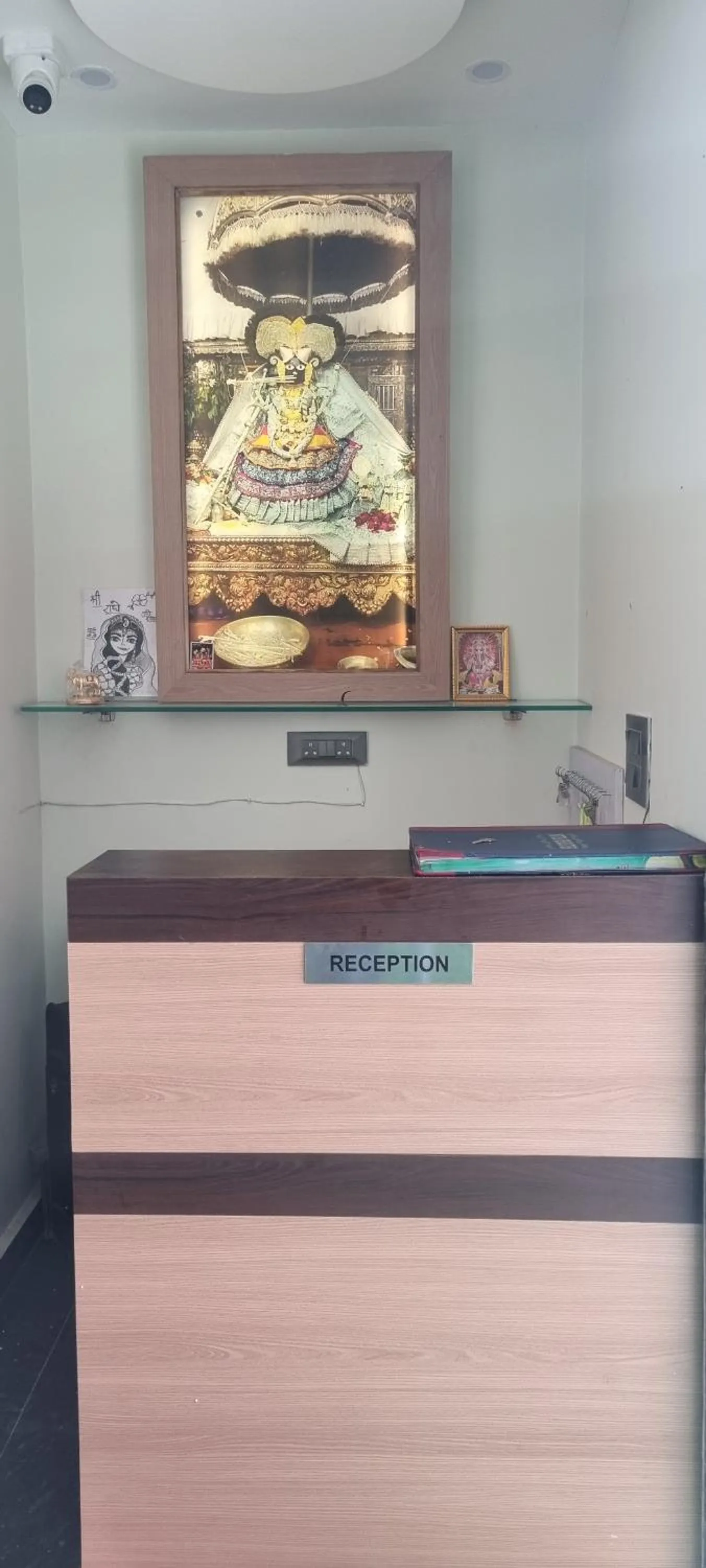 Lobby or reception in Saraswati Dhaam