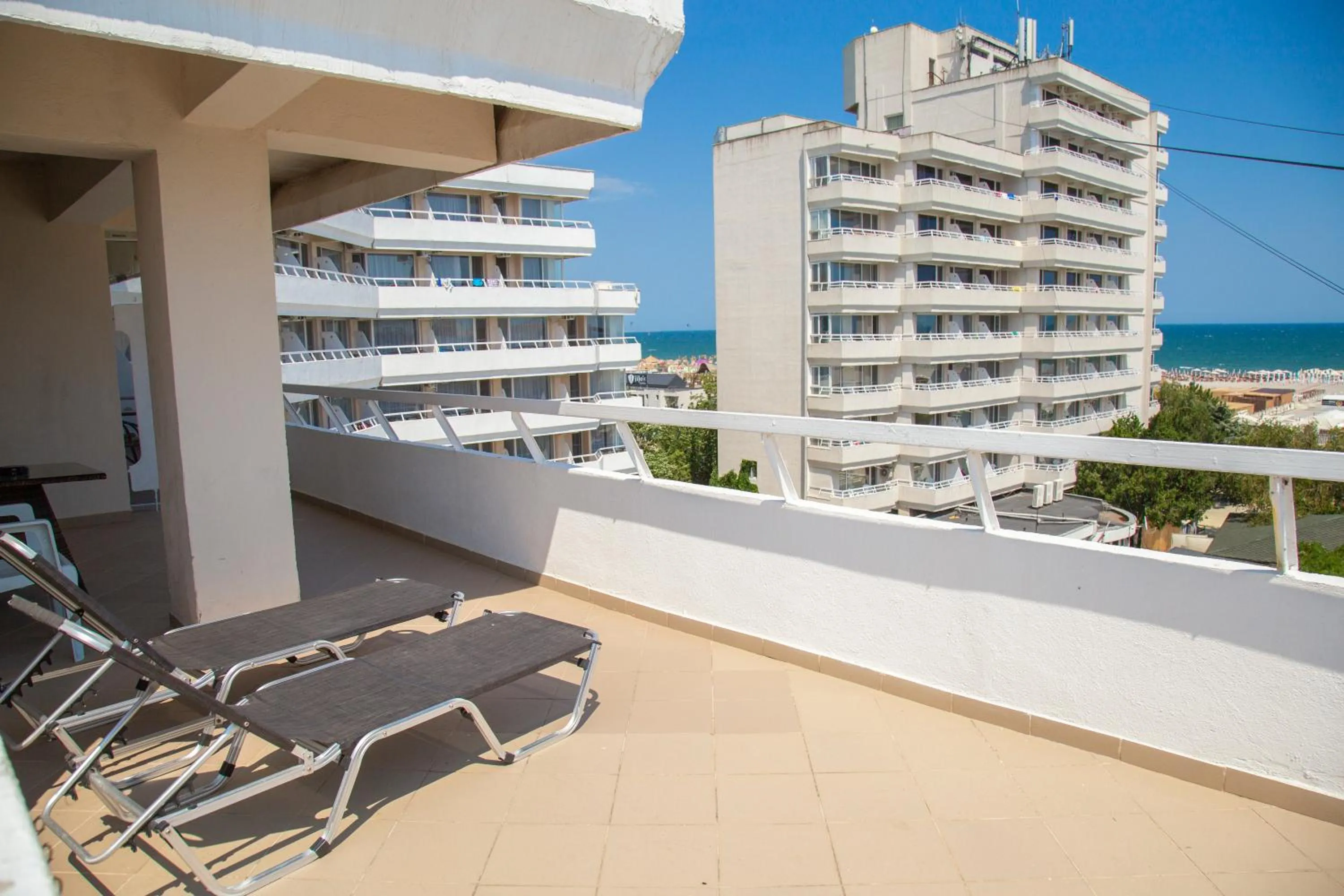 Balcony/Terrace in Hotel Ambasador Mamaia