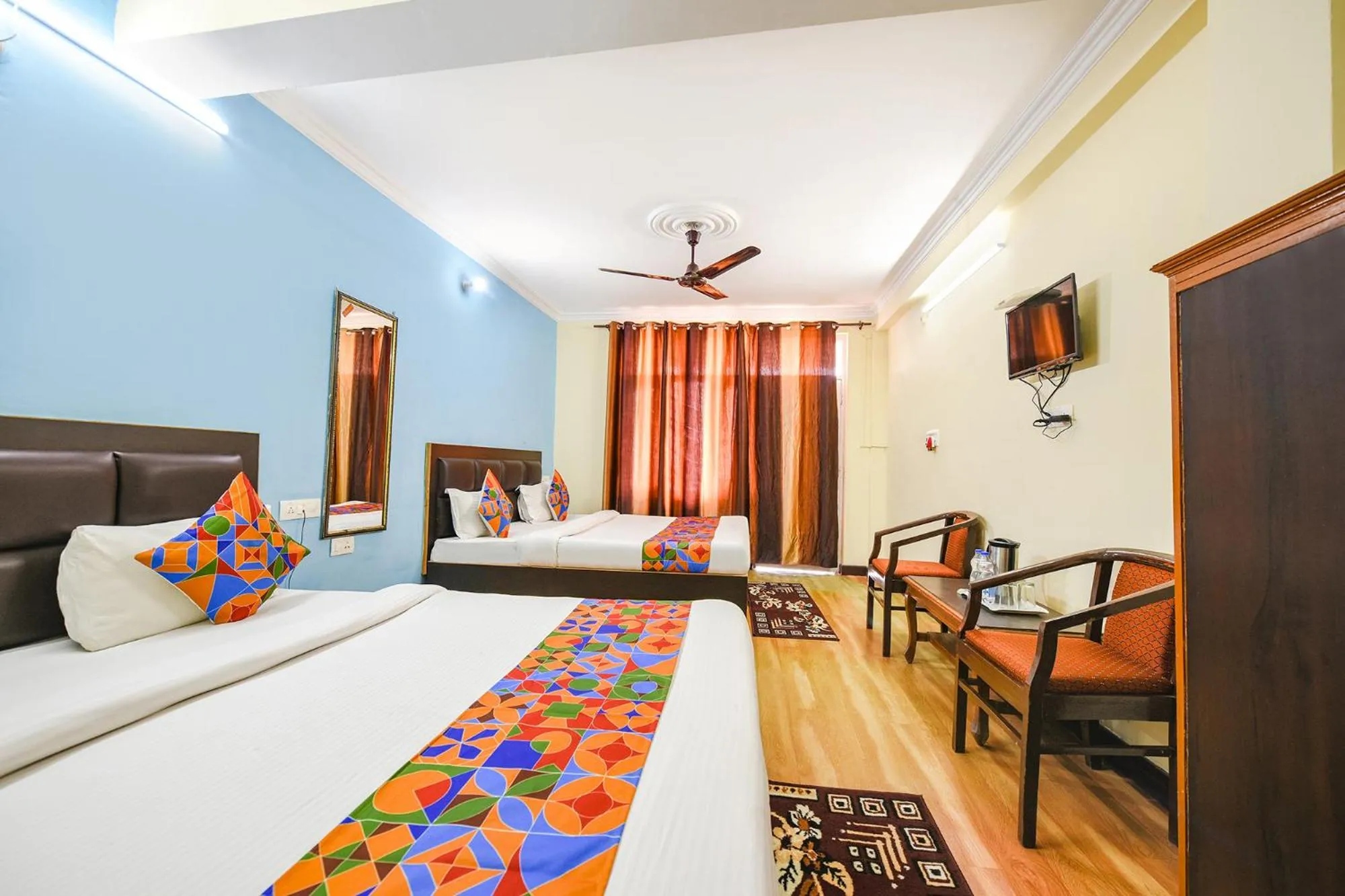 Bed in FabHotel Annapurna