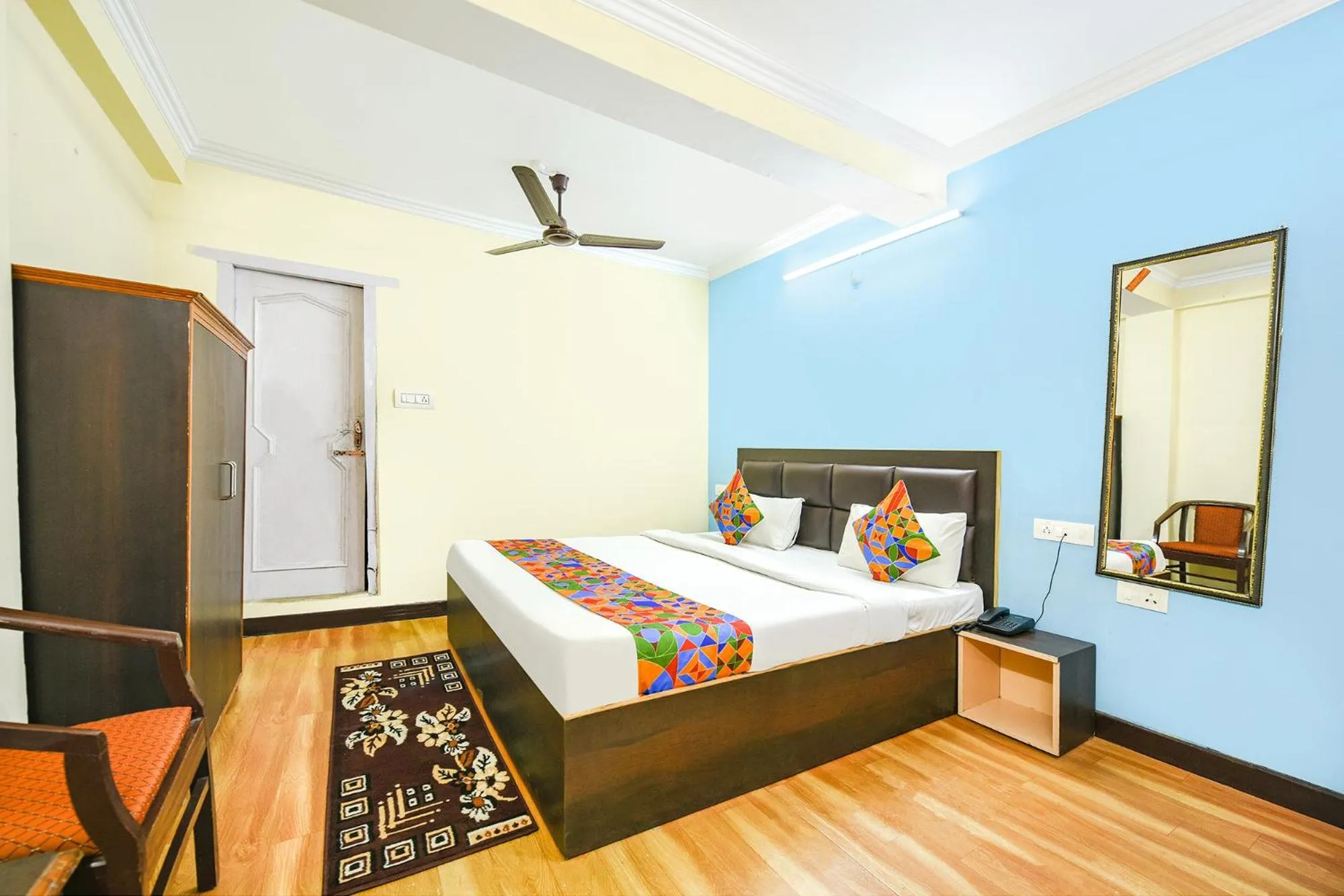 Bed in FabHotel Annapurna