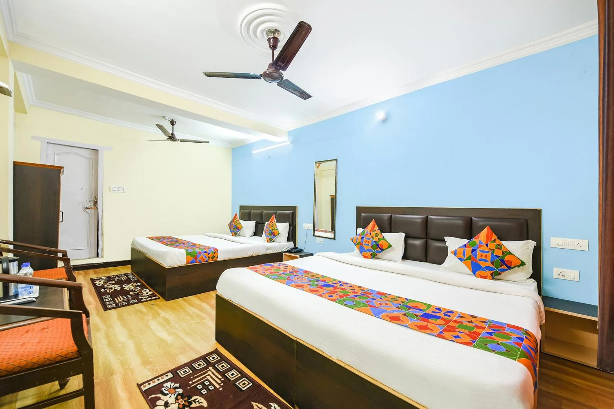 Bed in FabHotel Annapurna