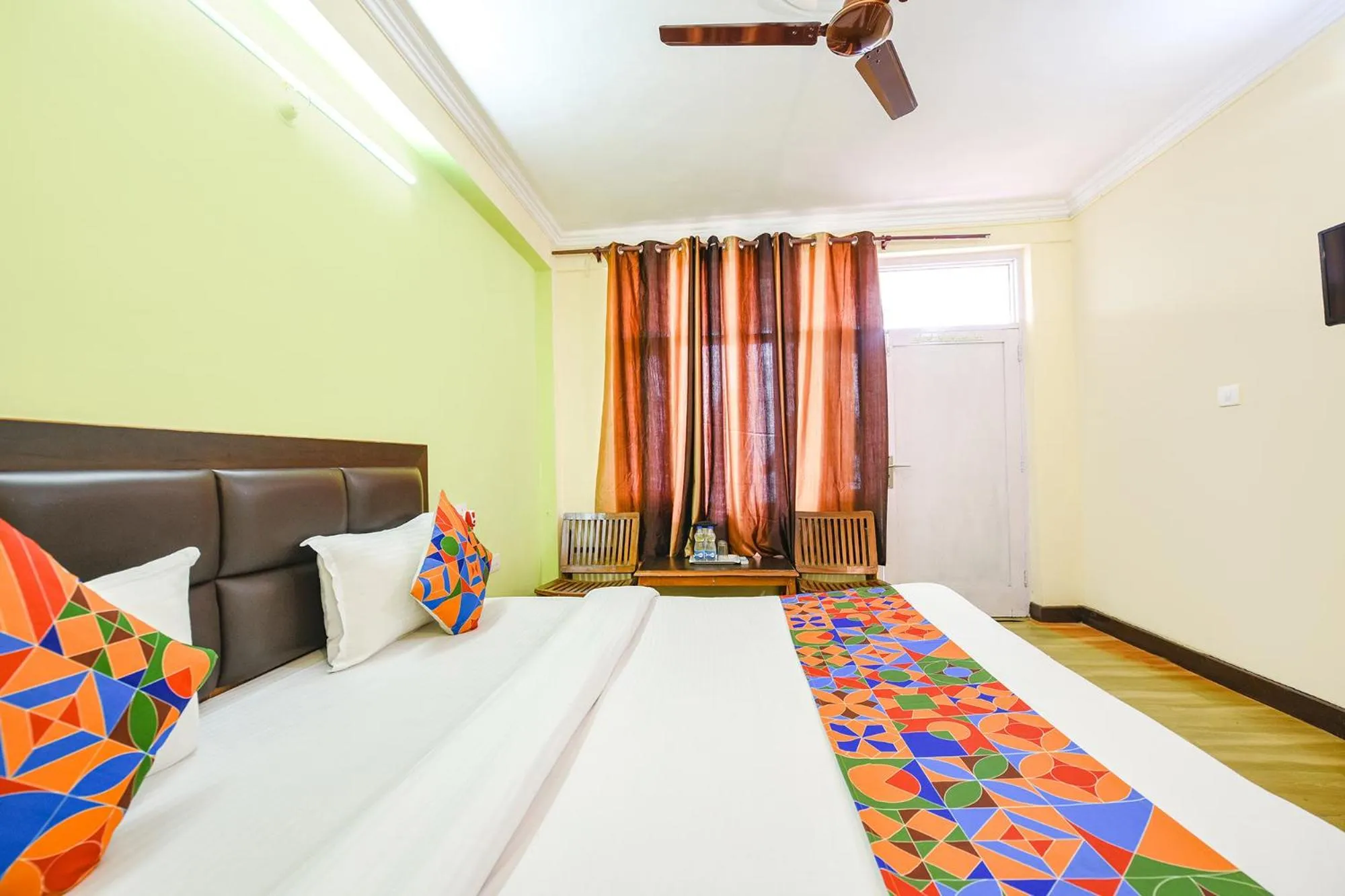 Bed in FabHotel Annapurna