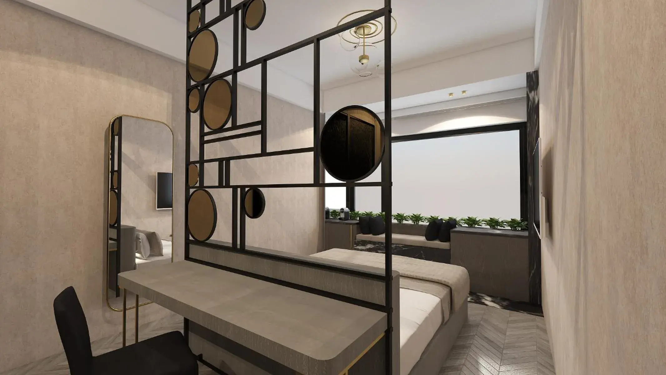 Bedroom, Bed in Esse Athens Bedroom, Bed in Esse Athens