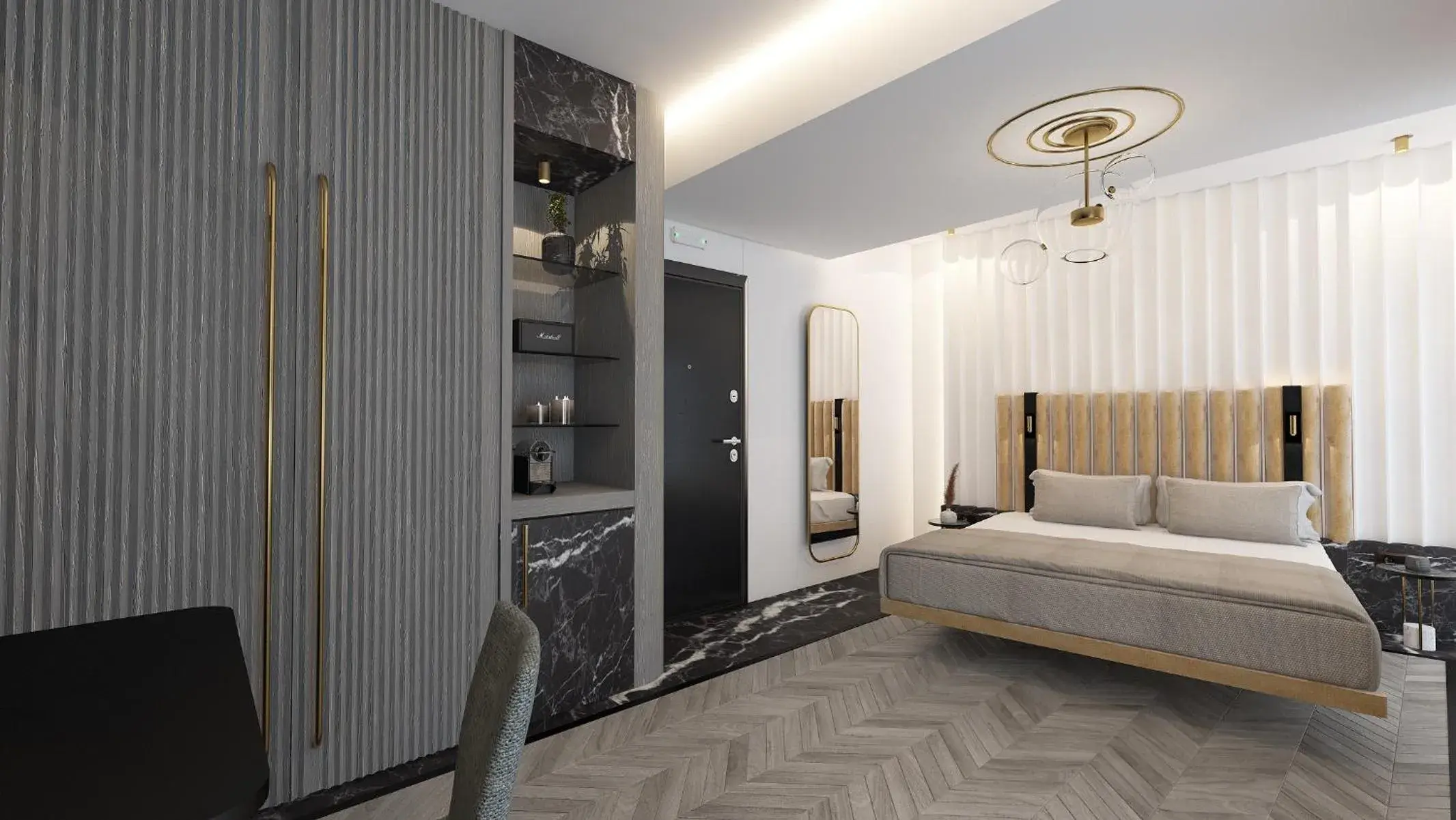 Photo of the whole room, Bed in Esse Athens Photo of the whole room, Bed in Esse Athens