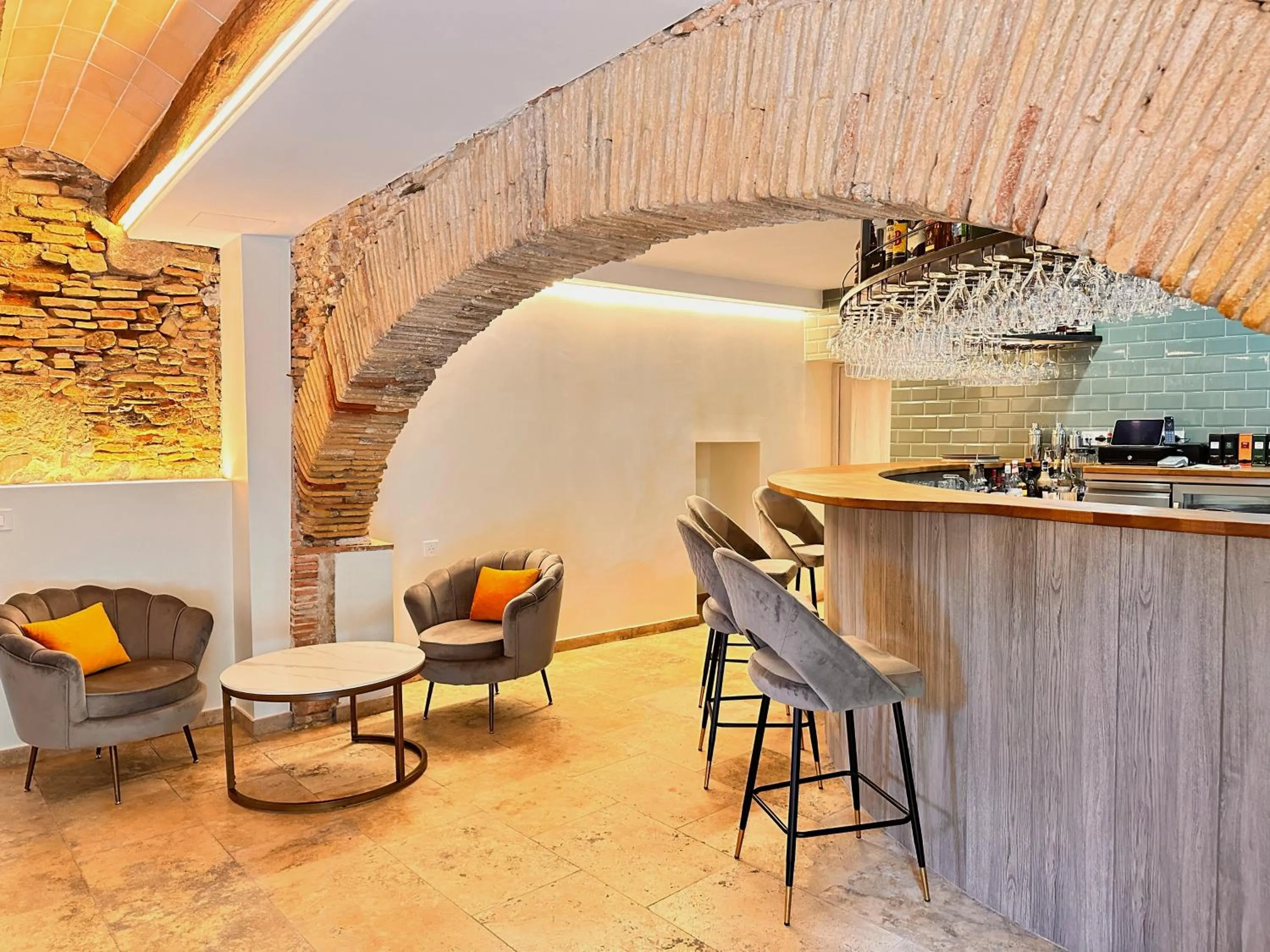 Lounge or bar in Boutique Hotel Comtal Empuries