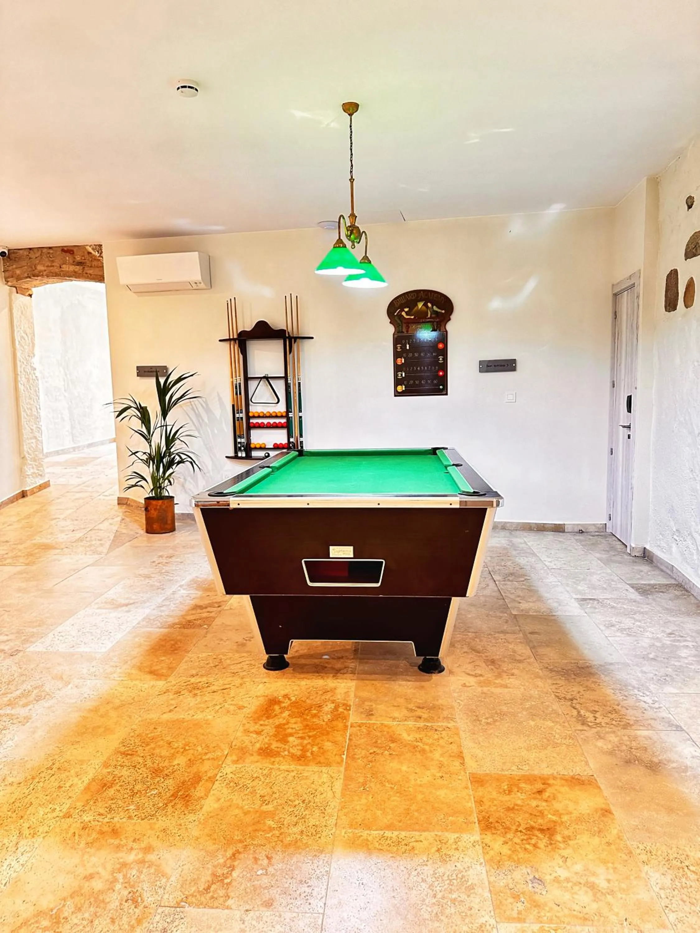 Billiard in Boutique Hotel Comtal Empuries