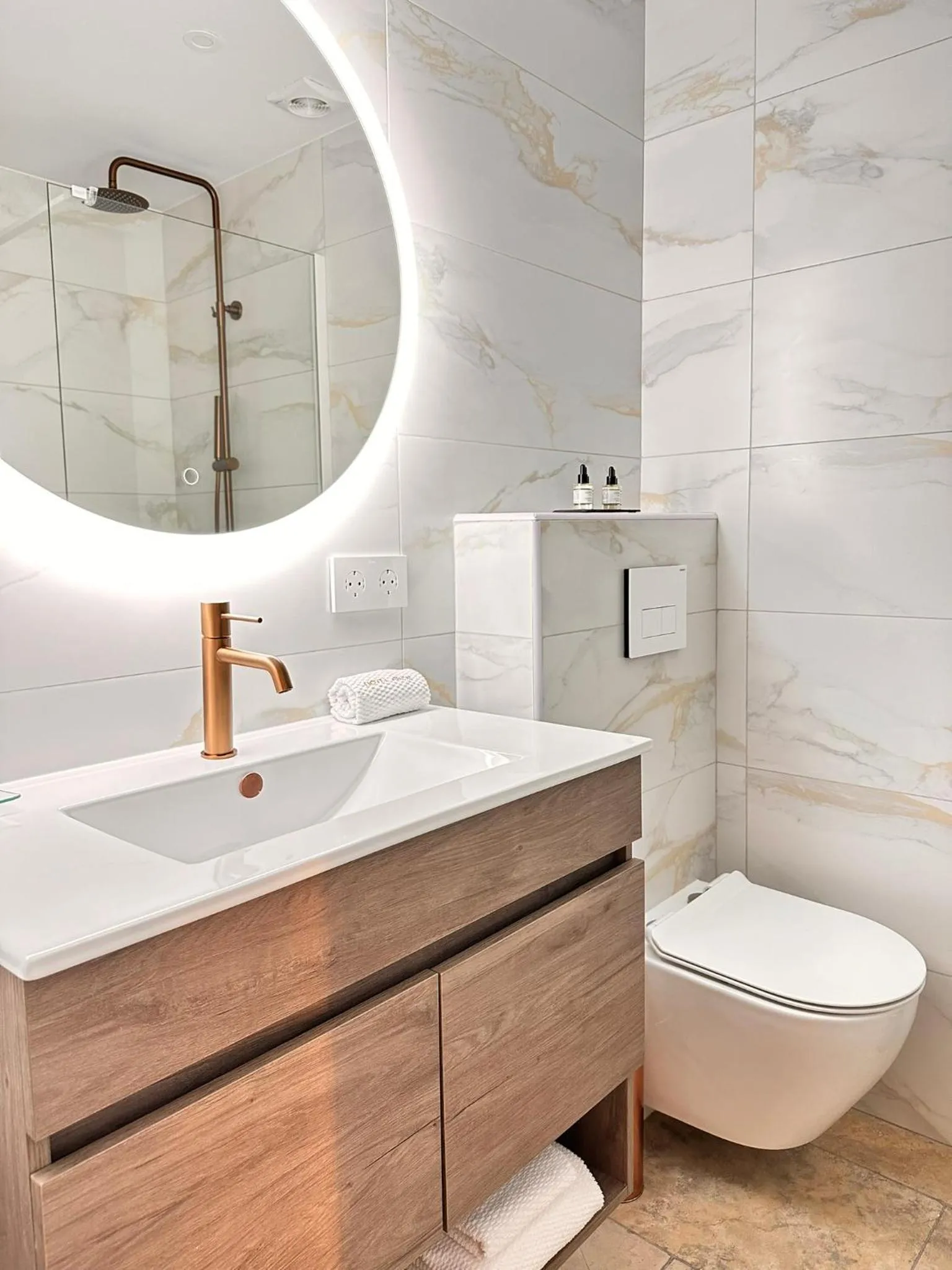 Bathroom in Boutique Hotel Comtal Empuries