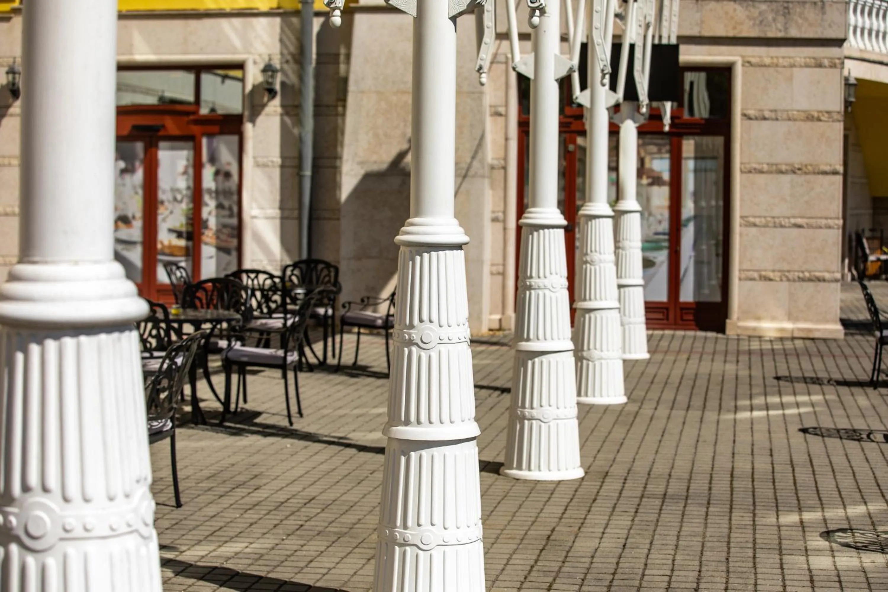 Patio in Hotel Golden Palace