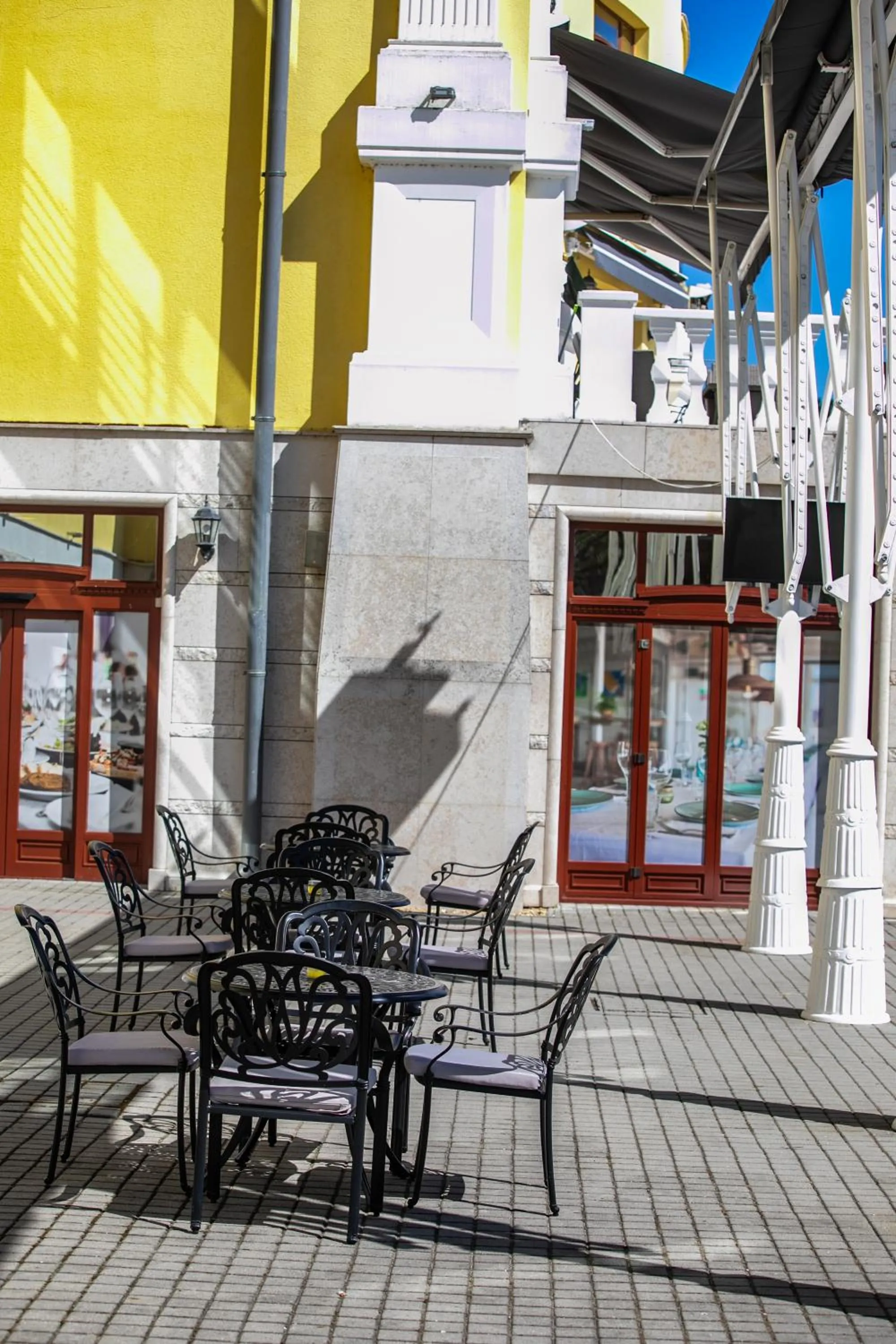 Patio in Hotel Golden Palace