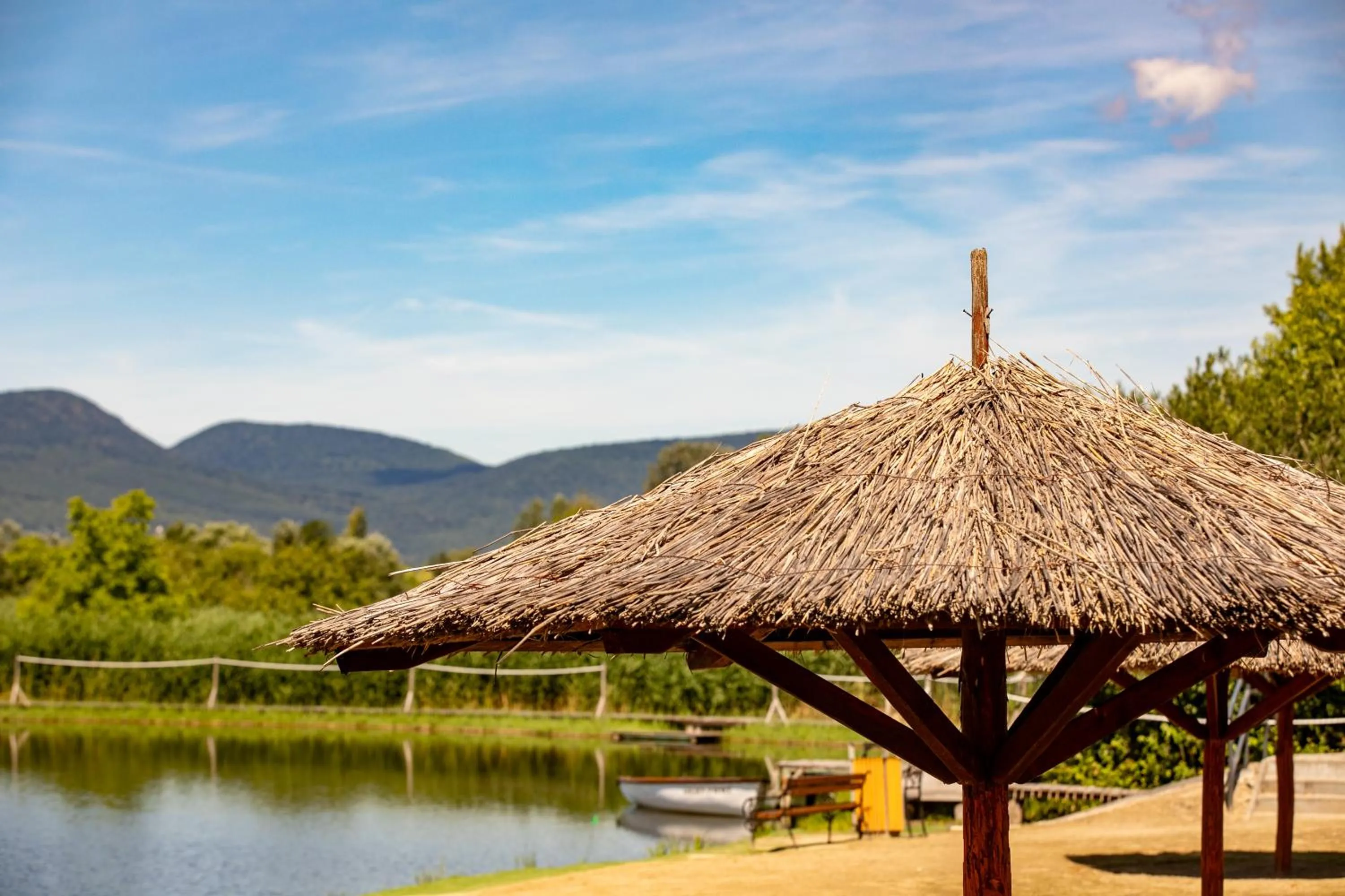 Lake view in Hotel Golden Palace