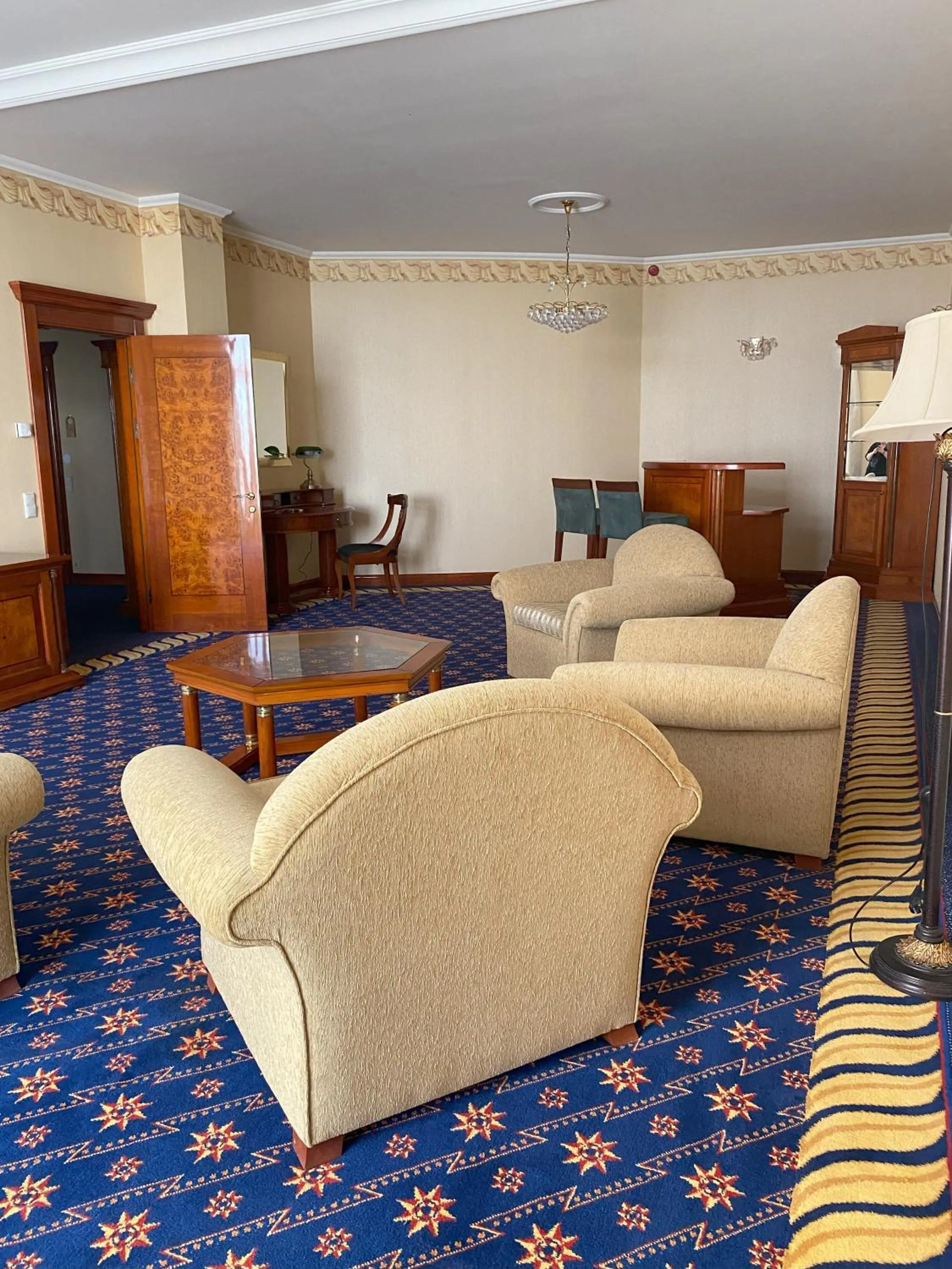 Living room in Hotel Golden Palace