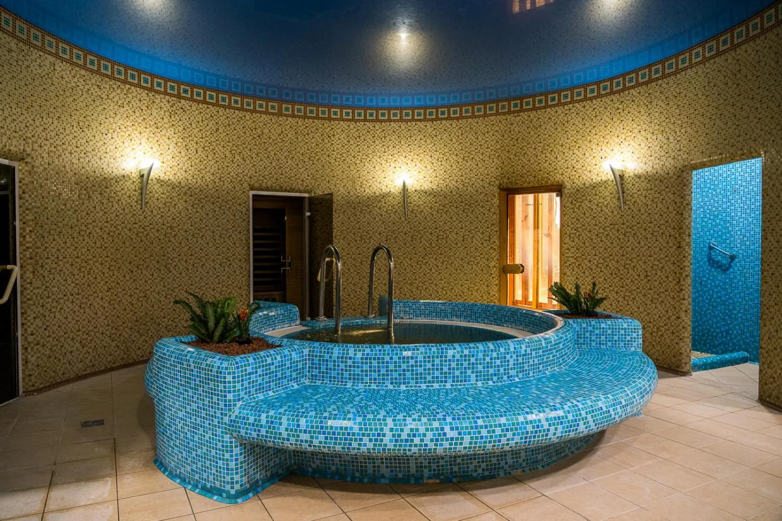 Sauna in Hotel Golden Palace