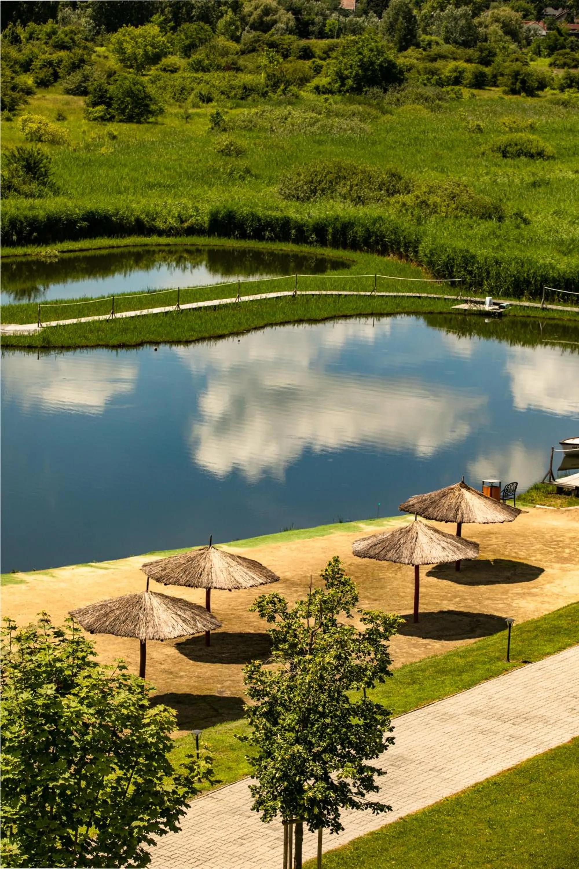 Lake view in Hotel Golden Palace