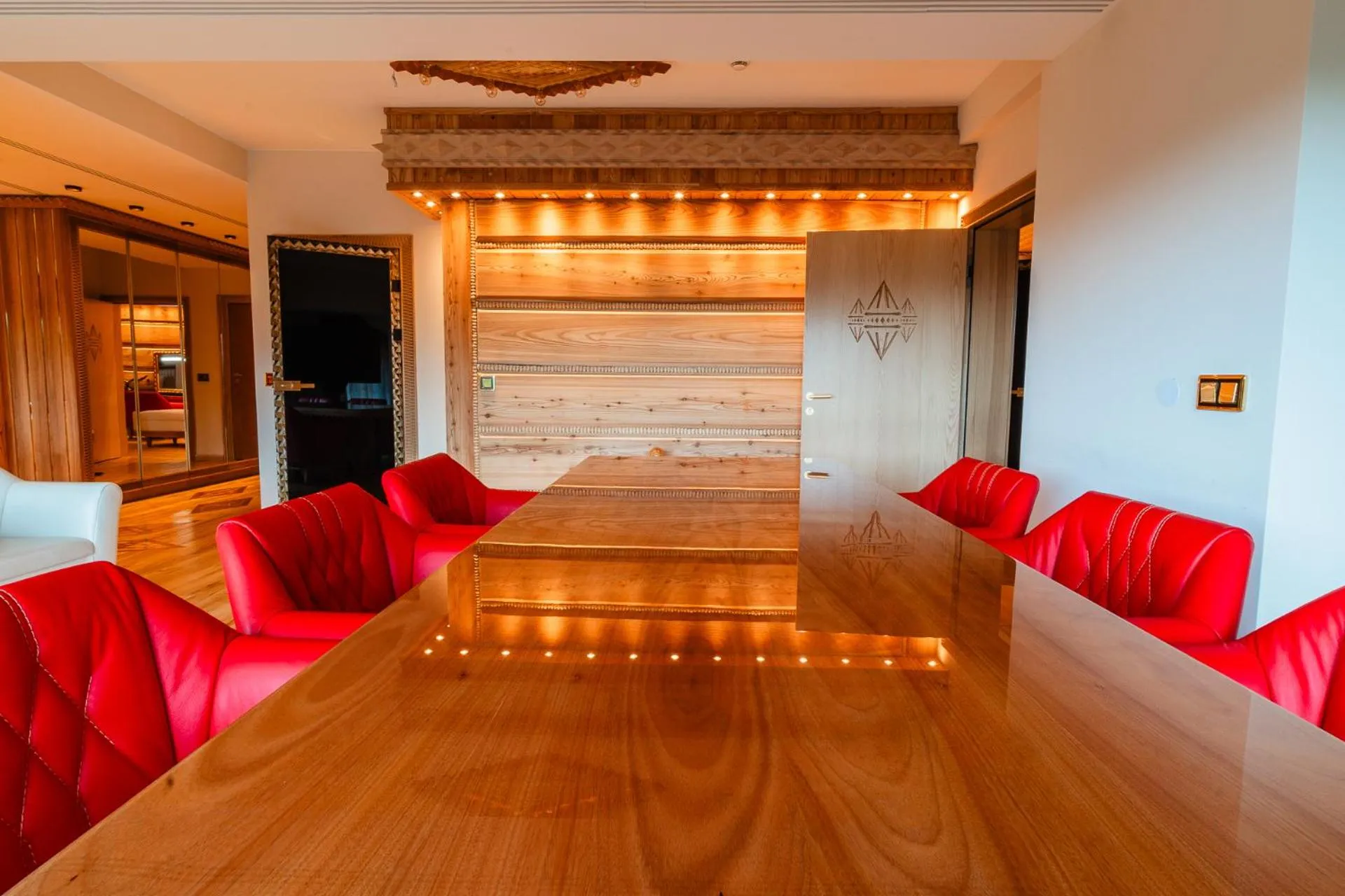 Living room in Mountain Diamond Resort