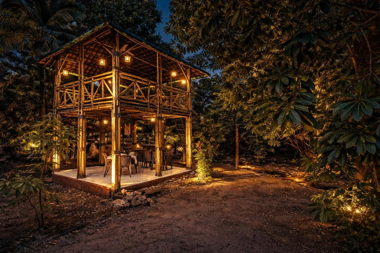 Seating area in Brook Ville