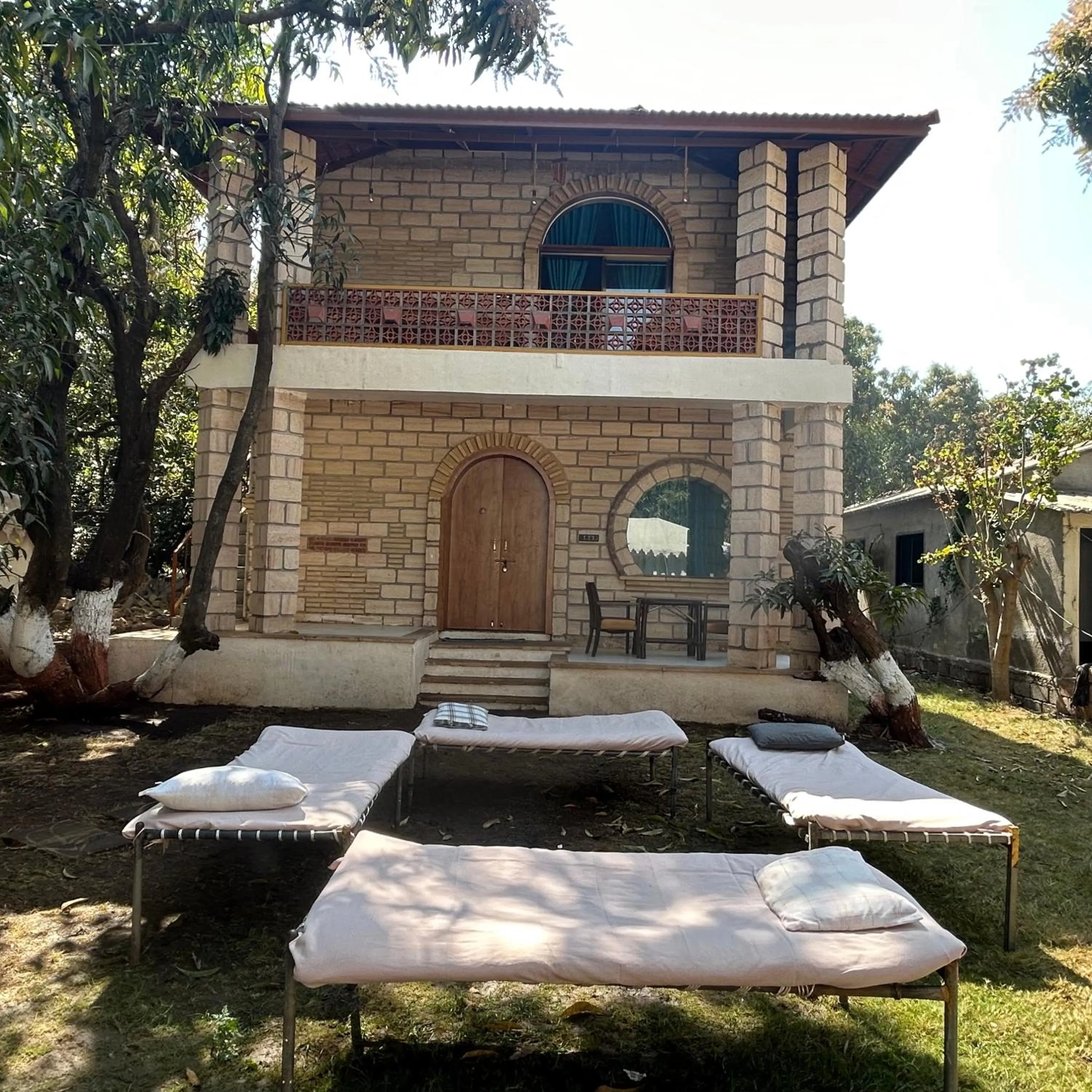 Seating area in Brook Ville