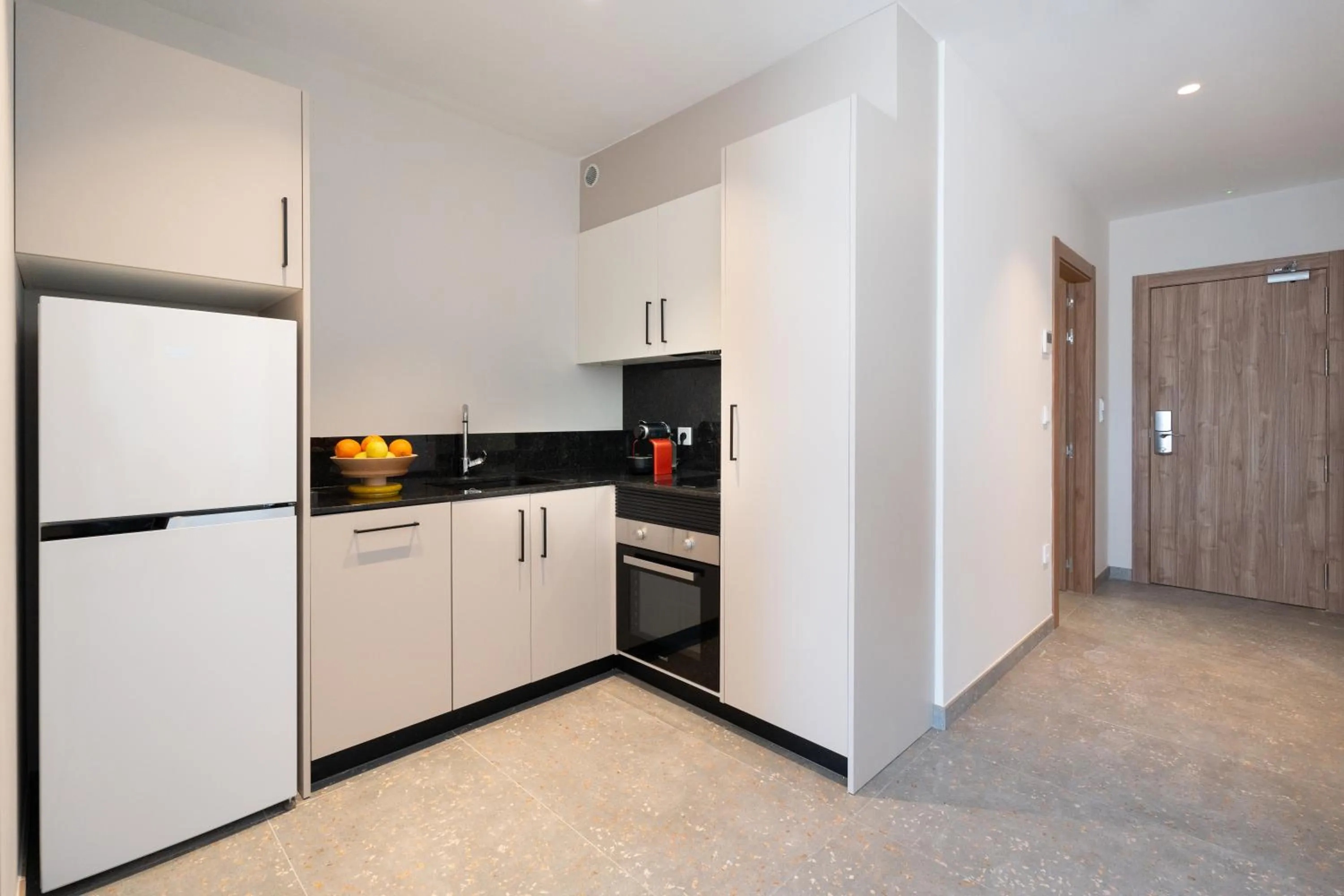 Kitchen or kitchenette in ASA Hotel La Marina