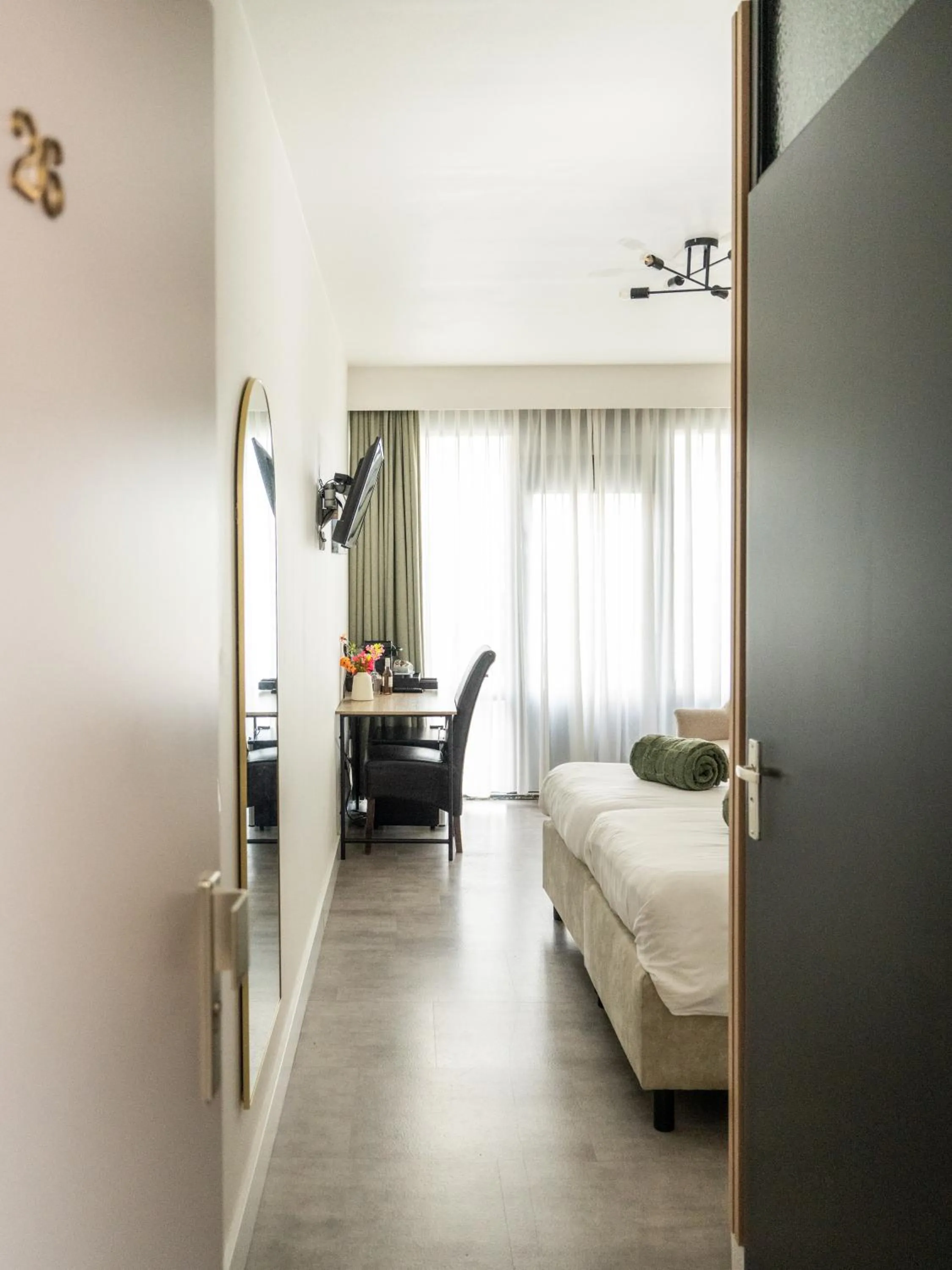 Bed in Auberge De Moerse Hoeve