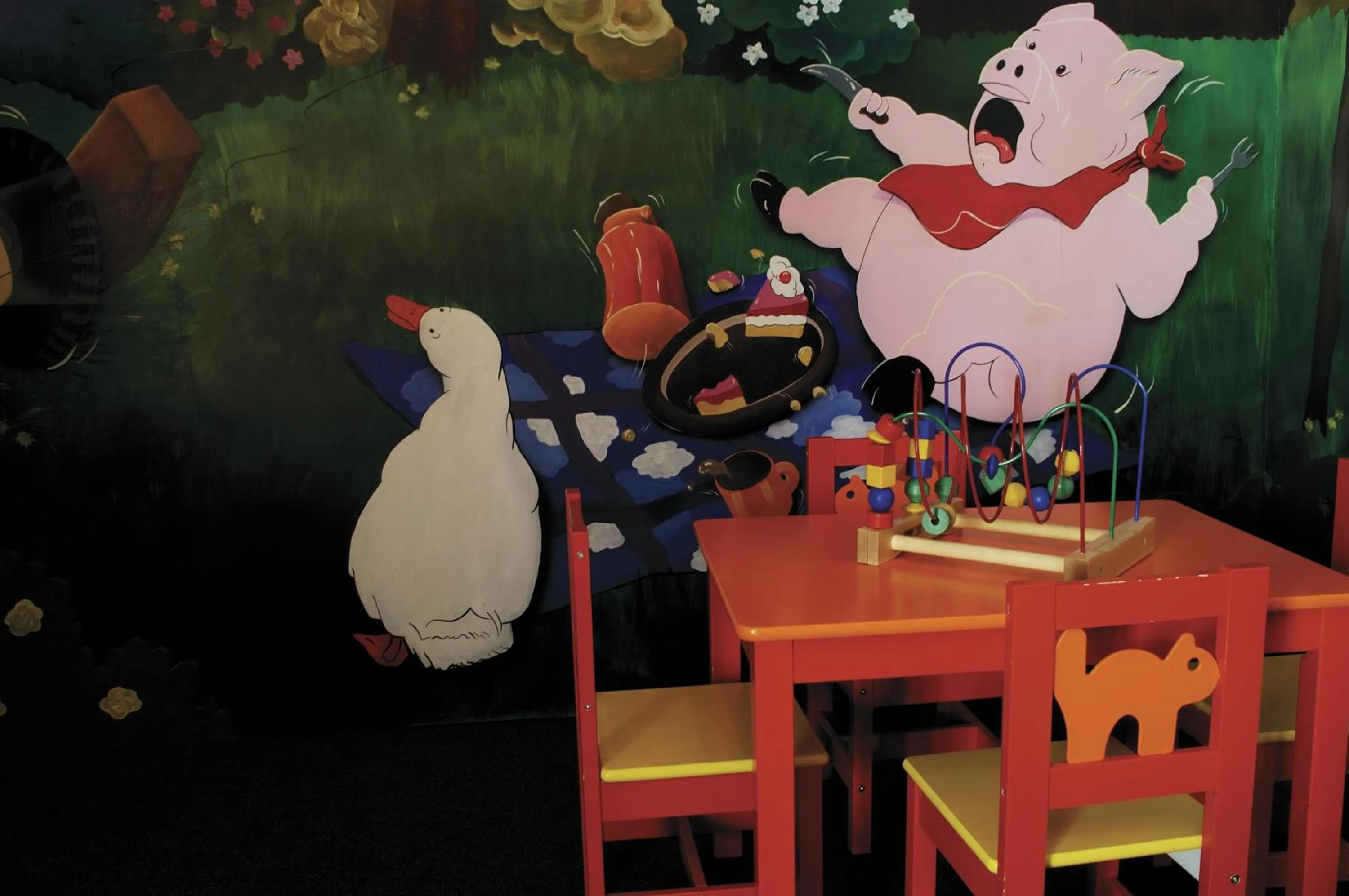 Children play ground in Auberge De Moerse Hoeve