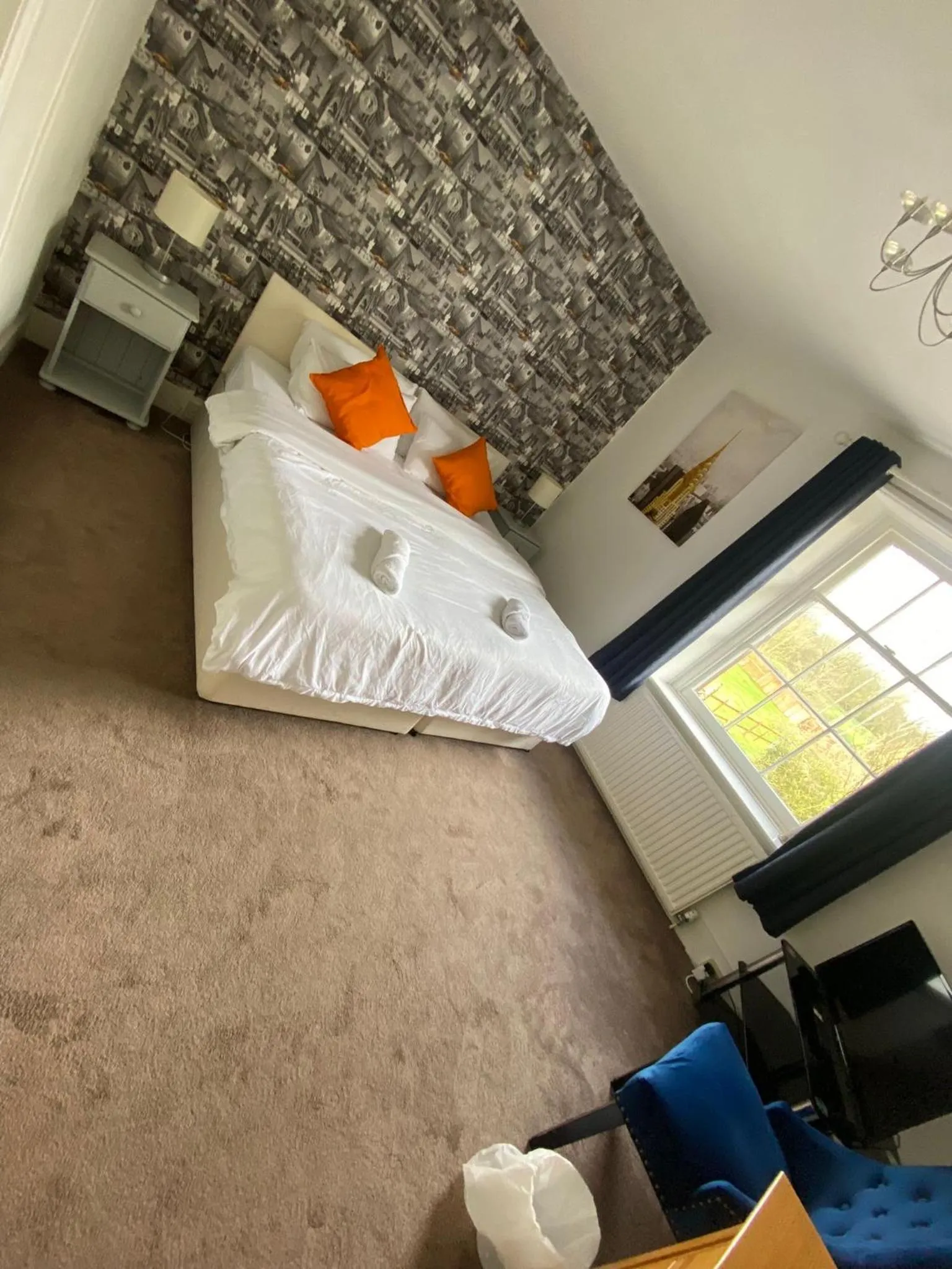 Bed in The Penruddocke Arms