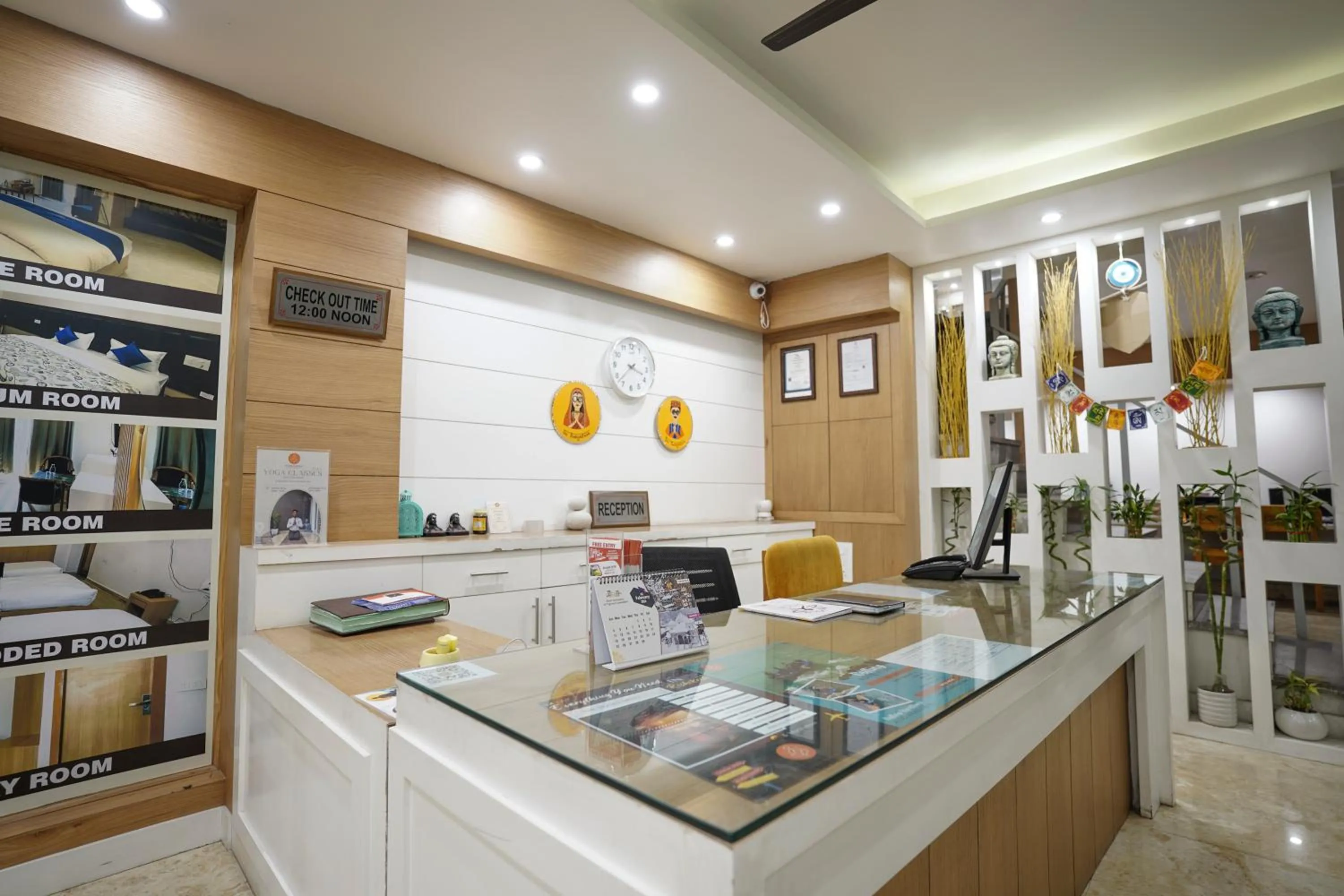 Lobby or reception in Tripli Hotels Ayushman Retreat