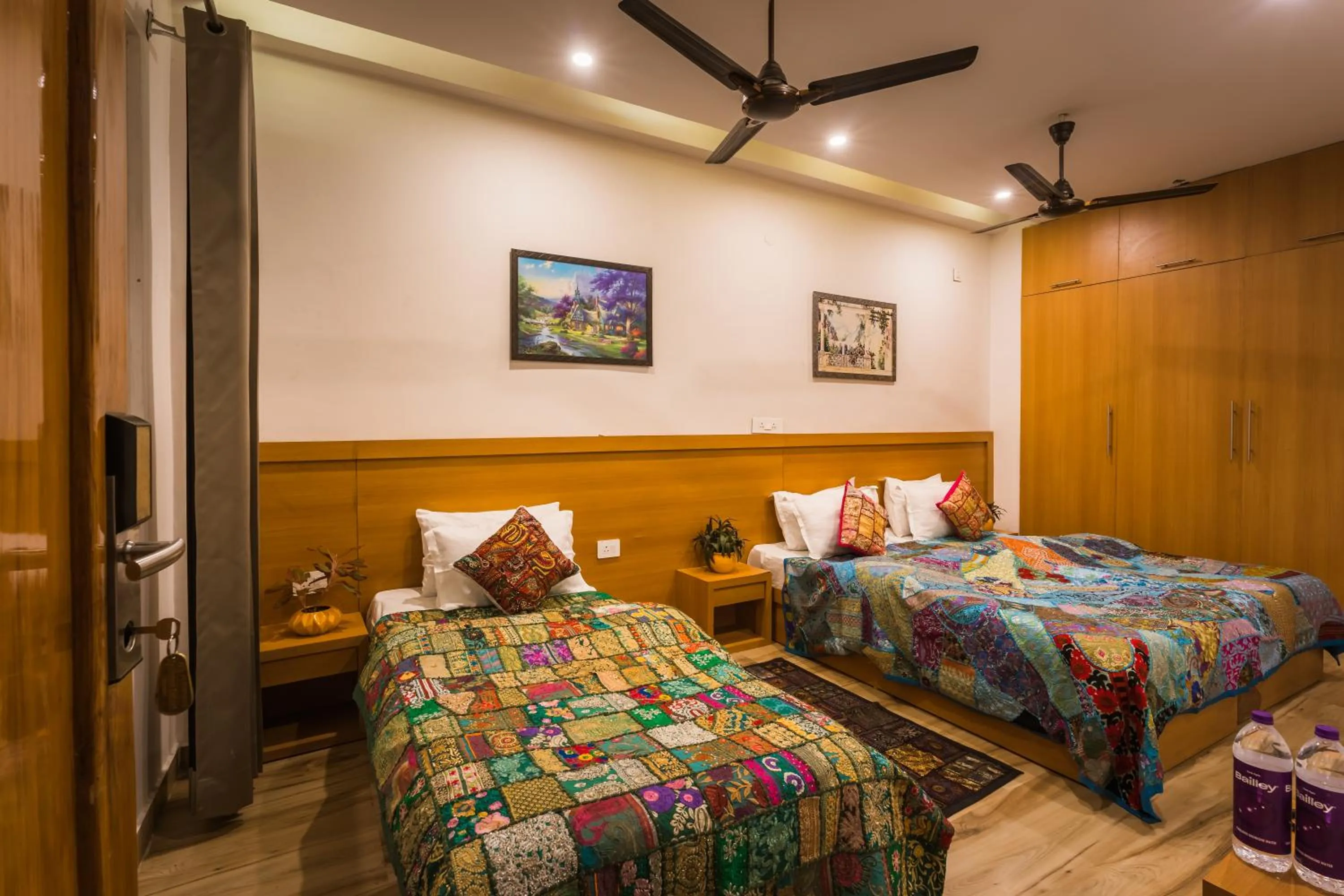 Photo of the whole room, Bed in Tripli Hotels Ayushman Retreat